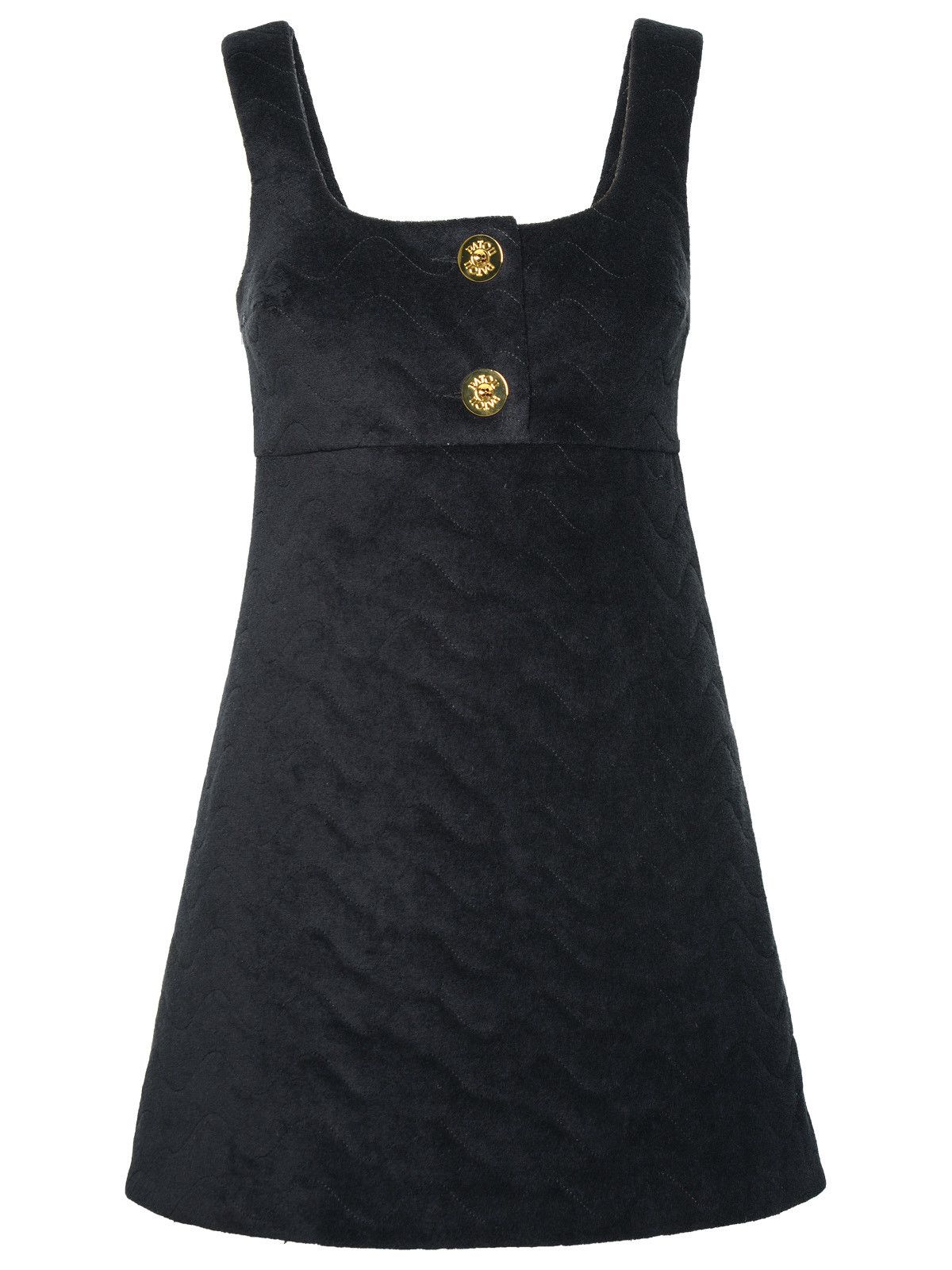 image of Patou Black Cotton Dress, Women's (Size Small)