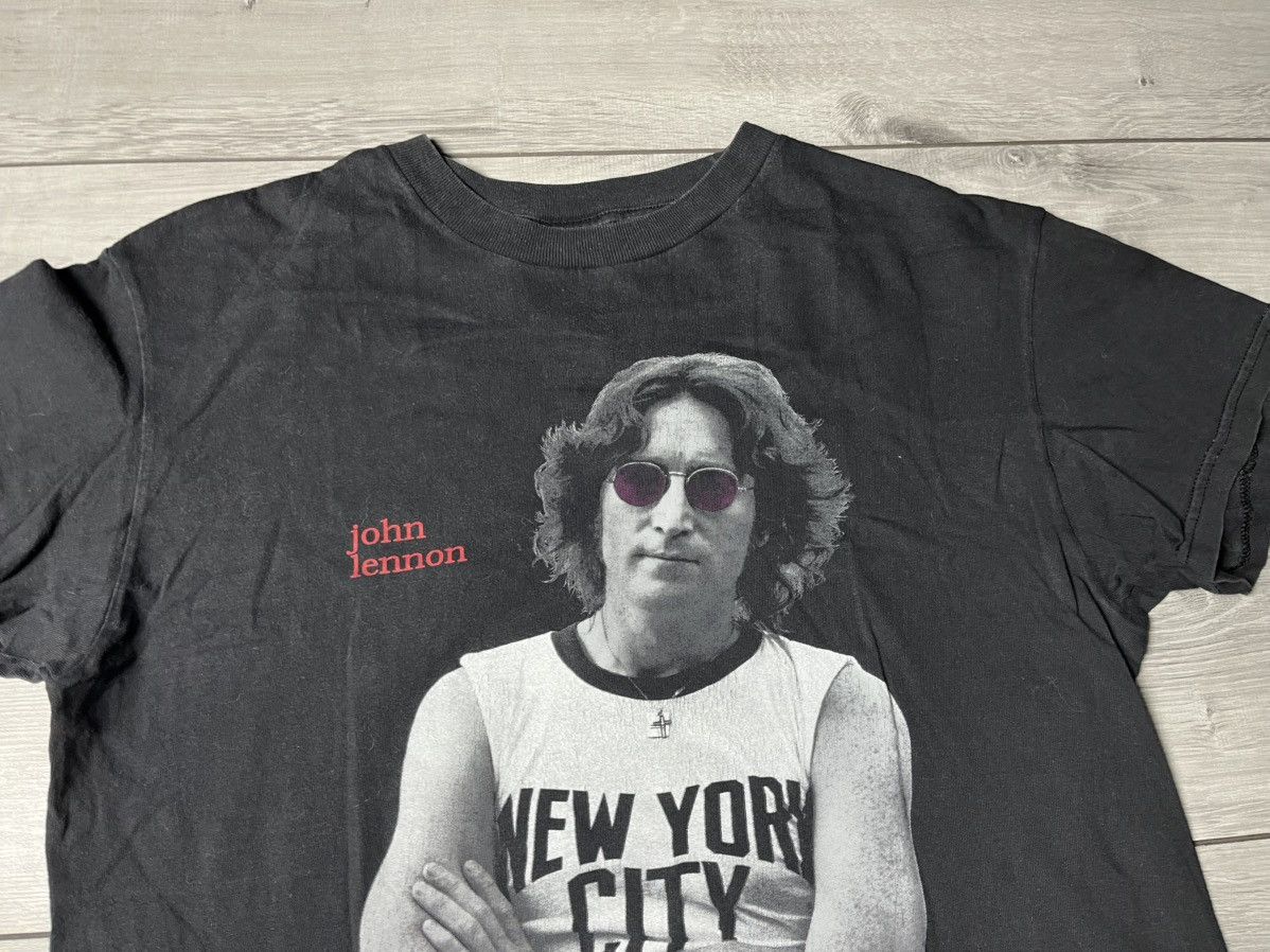 Band Tees Vintage John Lennon New York City Imagine T-Shirt Size US M / EU 48-50 / 2 - 3 Thumbnail