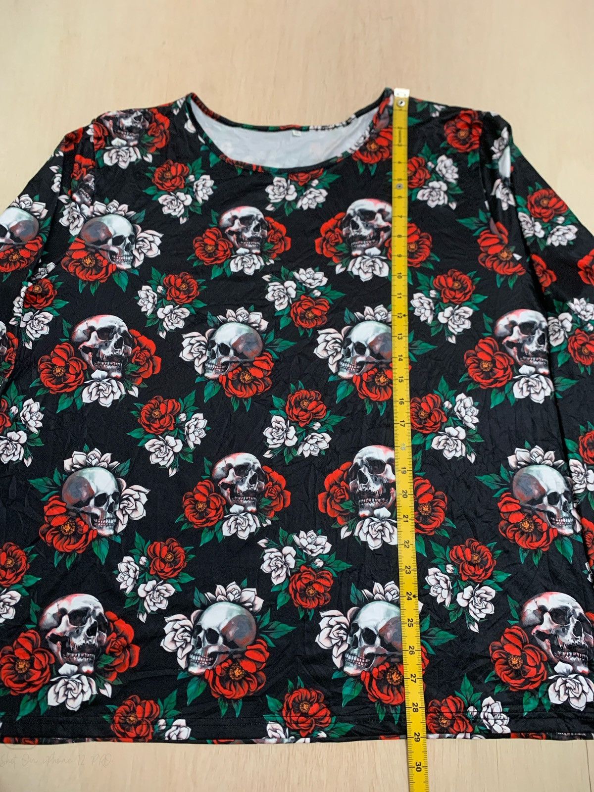 Hysteric Glamour × If Six Was Nine × Japanese Brand Y2k Skull Full Print Peom Ifsixwasnine punk style Polysester Size US XXL / EU 58 / 5 - 8 Thumbnail