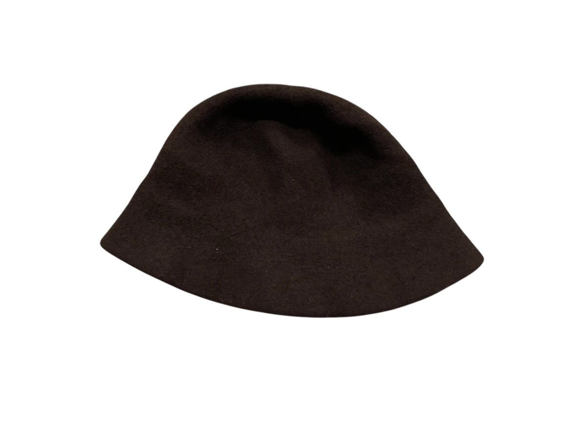 Japanese Brand × Vintage × Vivienne Westwood 90s VIVIENNE WESTWOOD WOOL BUCKET HAT BROWN Size ONE SIZE - 2 Thumbnail