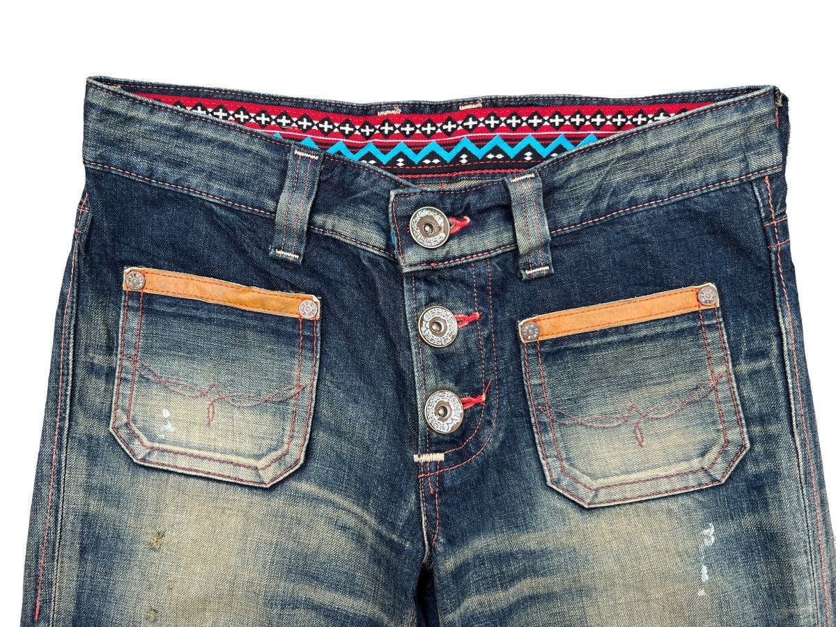 Edwin Vtg Edwin Blue Trip Mudwash Bootcut Denim Jeans 34x33 Size 34" / US 12 / IT 48 - 6 Thumbnail