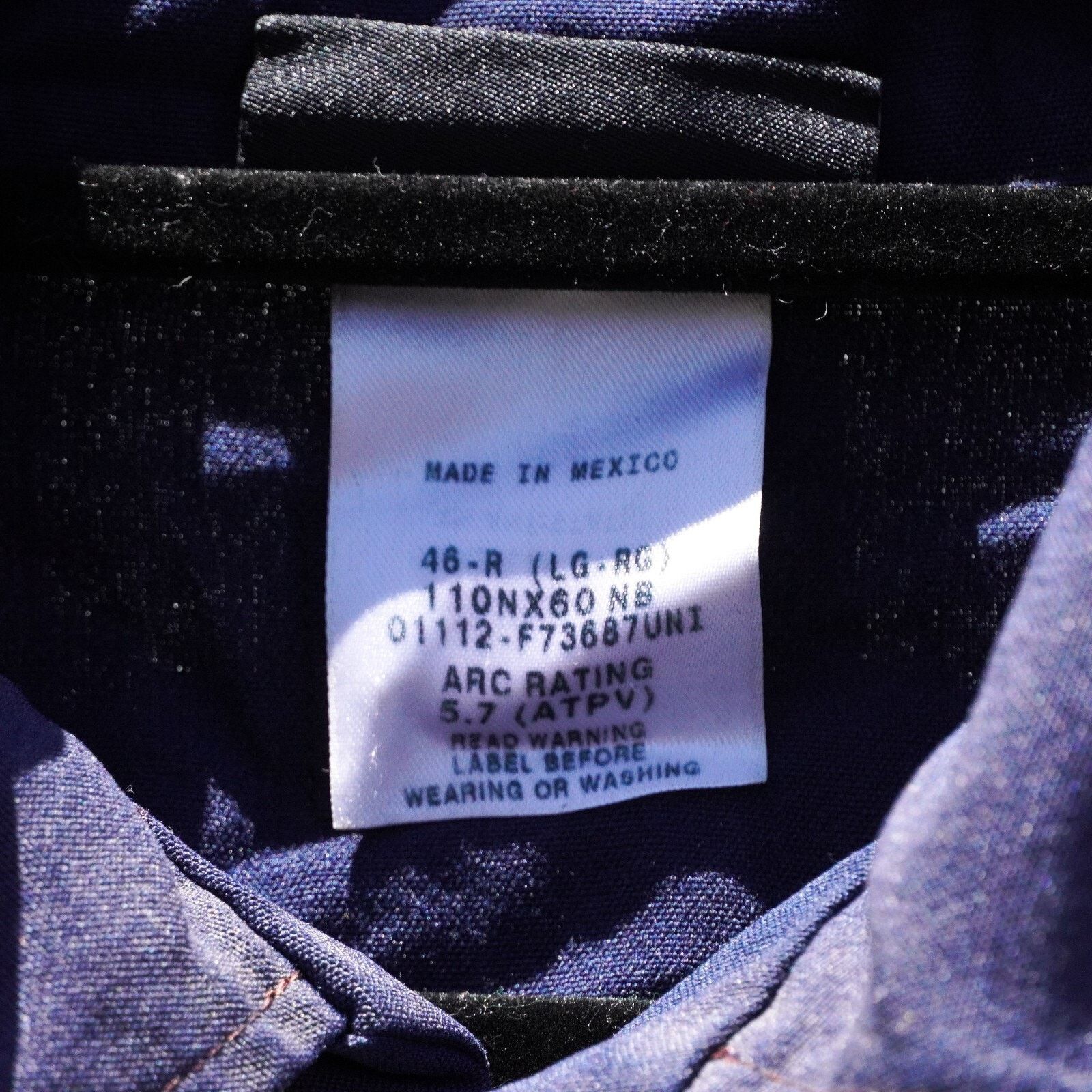 Other Workrite FR Coveralls Mechanic Work Overalls Jumpsuit Size L Size US 44 / EU 60 - 5 Thumbnail
