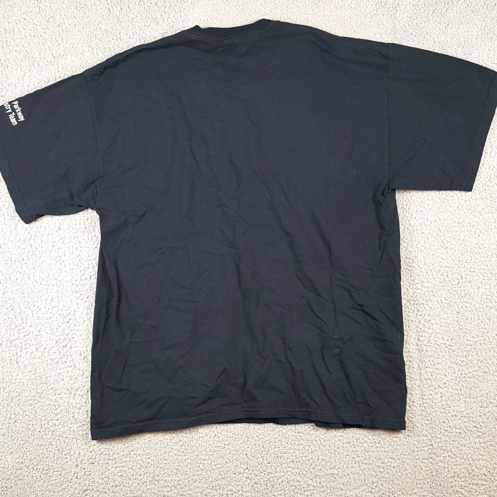Gildan Vintage Gildan Men's T-Shirt XL Black Christian Gospel Hymn Jesus Short Sleeve 90s Y2K Religiousmusic Size US XL / EU 56 / 4 - 5 Thumbnail