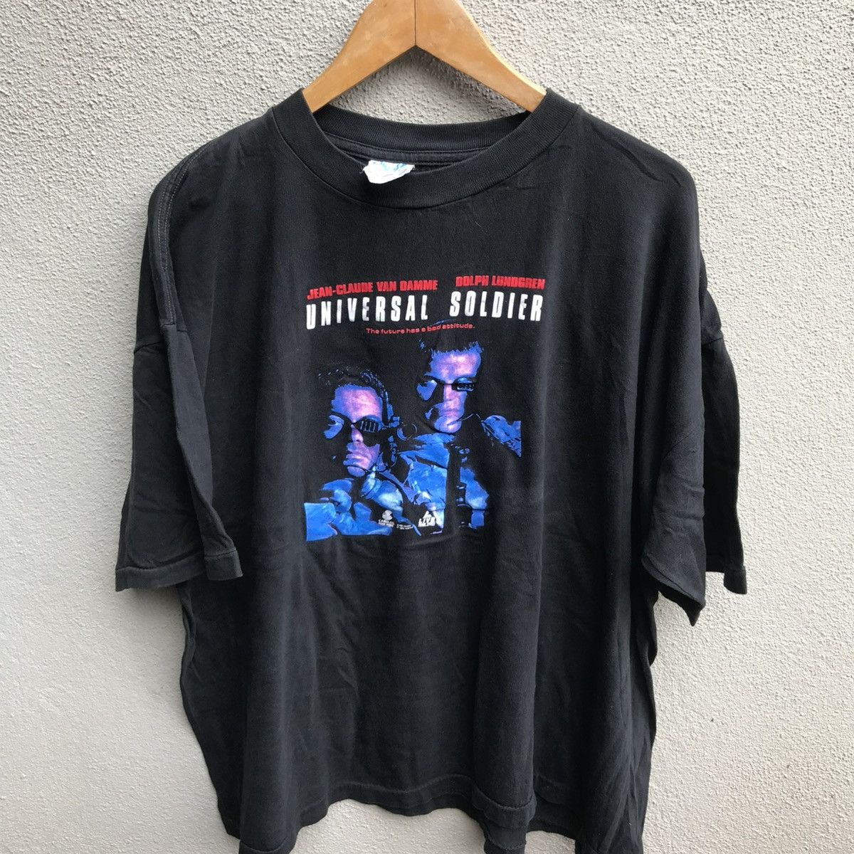 Other Vintage rare 90s UNIVERSAL SOLDIER movie tee boxy Size US XL / EU 56 / 4 - 2 Thumbnail