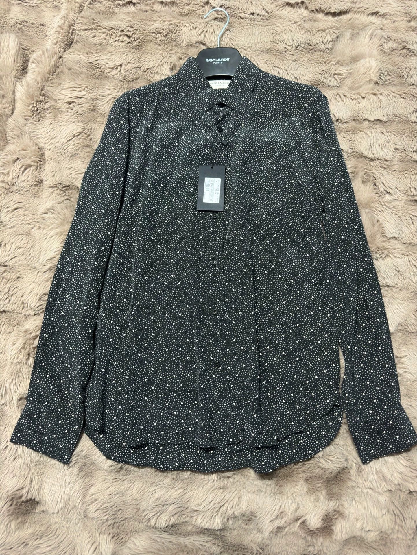 Saint Laurent Paris 14ss silk shirt