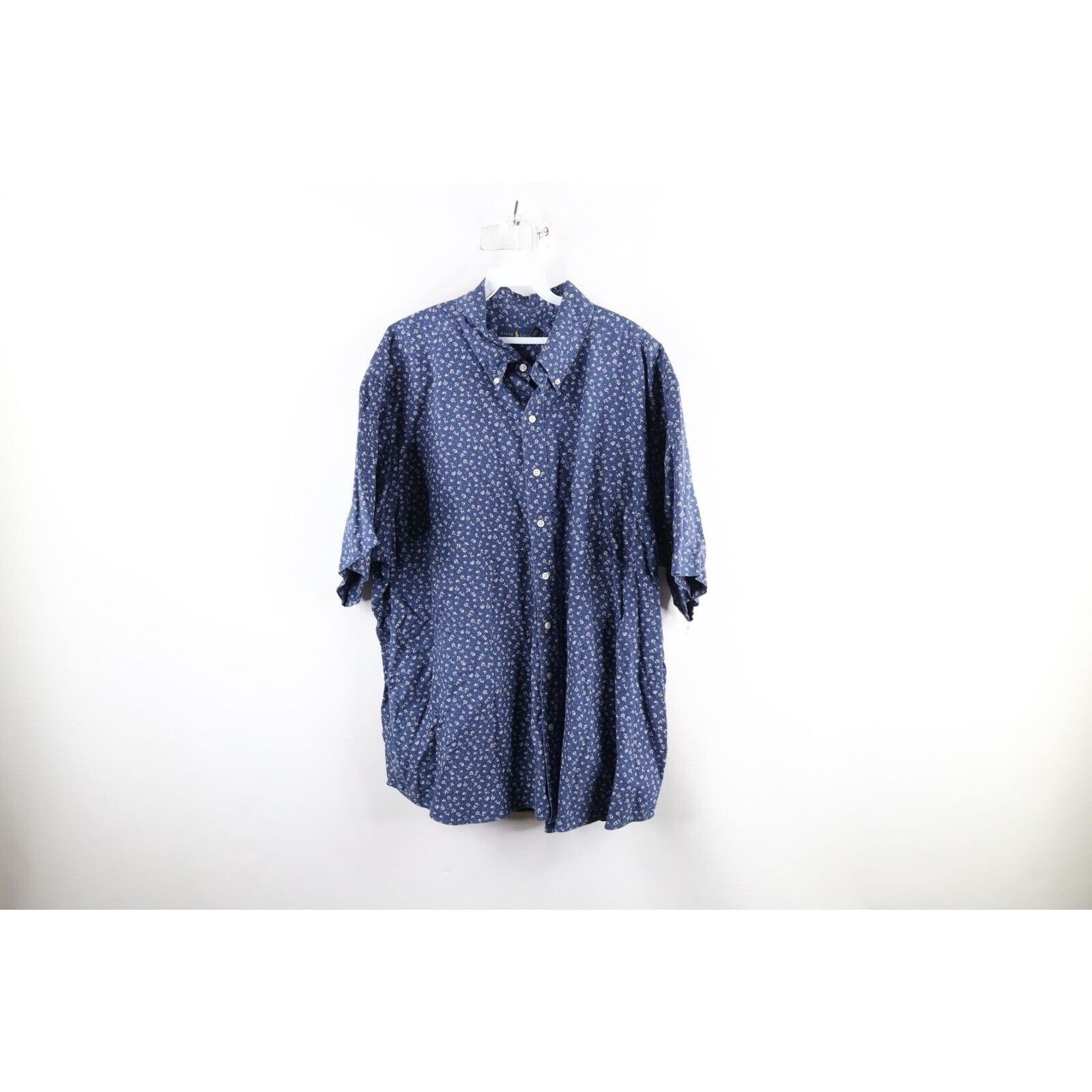 Polo Ralph Lauren Ralph Lauren All Over Print Flower Button Down Shirt Size US XXL / EU 58 / 5 - 1 Thumbnail
