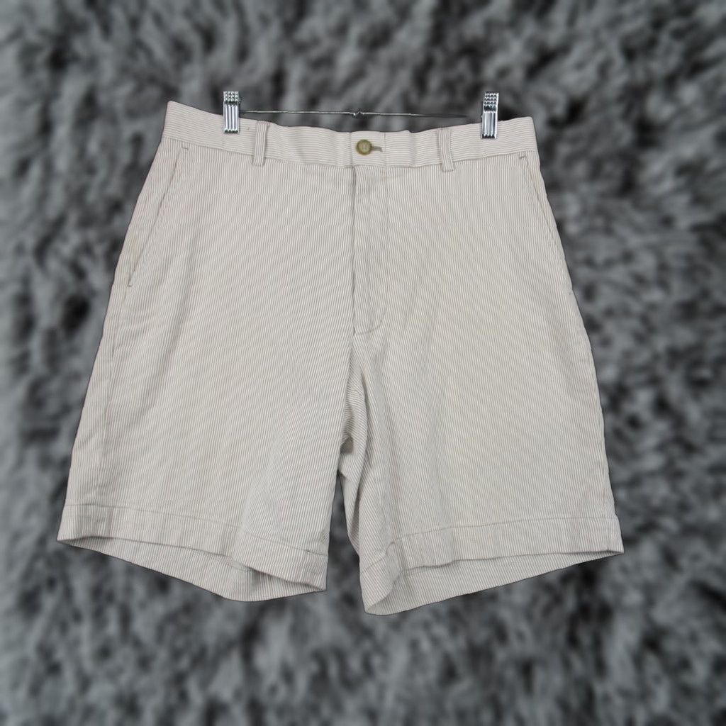 Southern Tide VINTAGE Southern Tide Shorts Men's 32 Gulf Skipjack Khaki Striped Size US 32 / EU 48 - 1 Thumbnail