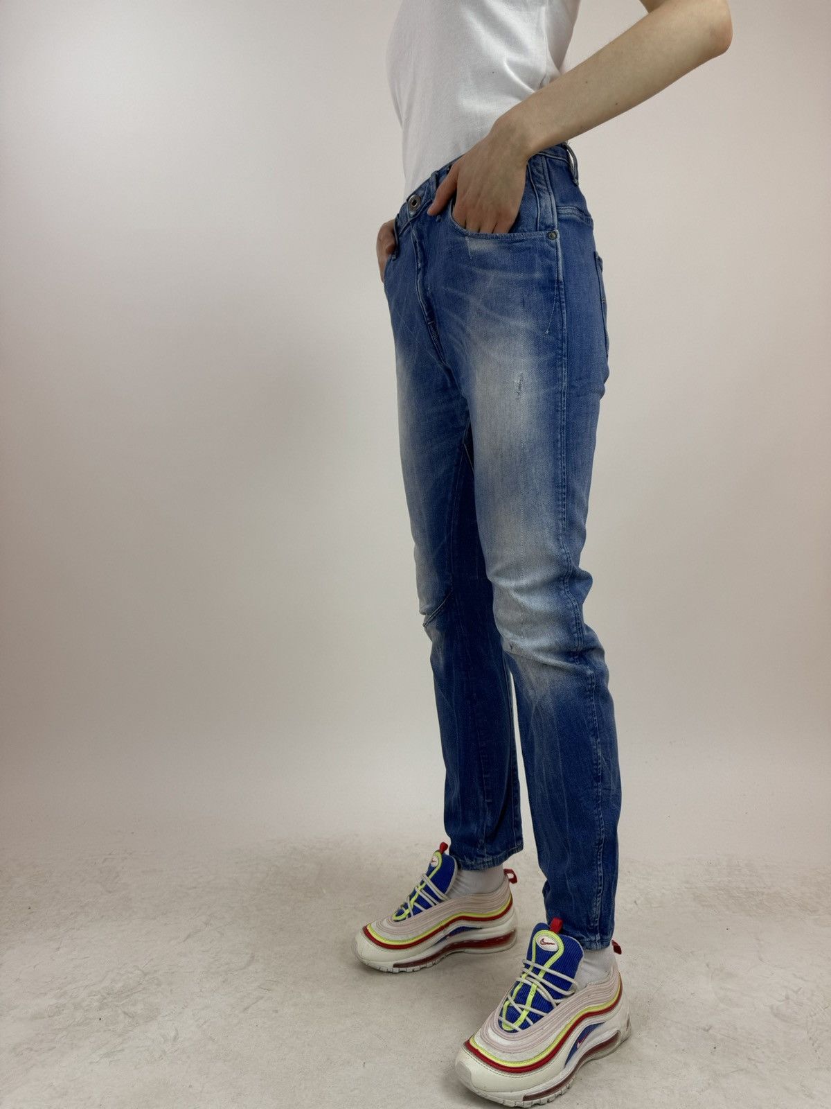 Other G-Star ARC 3D LOOSE TAPERED BRACES COJ slim fit Blue Jeans Size 32" / US 10 / IT 46 - 3 Thumbnail