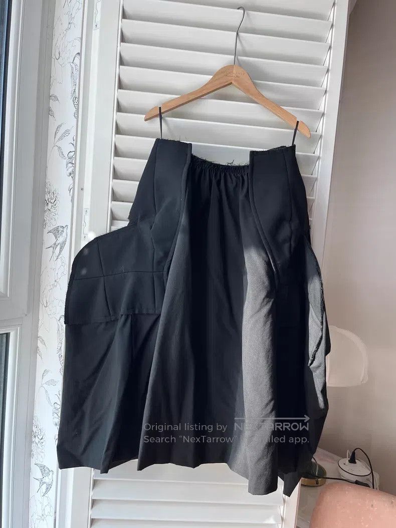 Comme des Garcons Comme Des Garcons size XS Main Line Deconstructed Midi Skir Size 23" - 2 Thumbnail