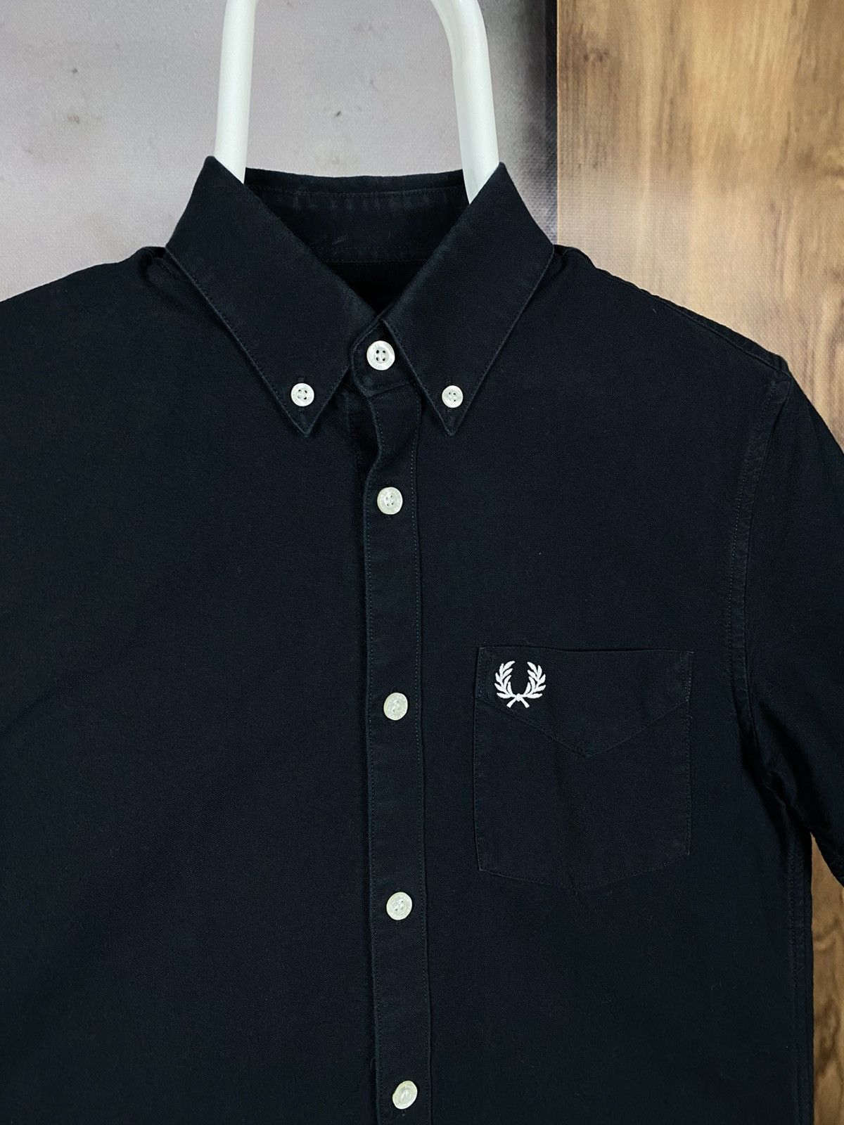 Fred Perry 🍃Shirt Short Sleeve Fred Perry Black Size XS🍃 Size US XS / EU 42 / 0 - 2 Thumbnail