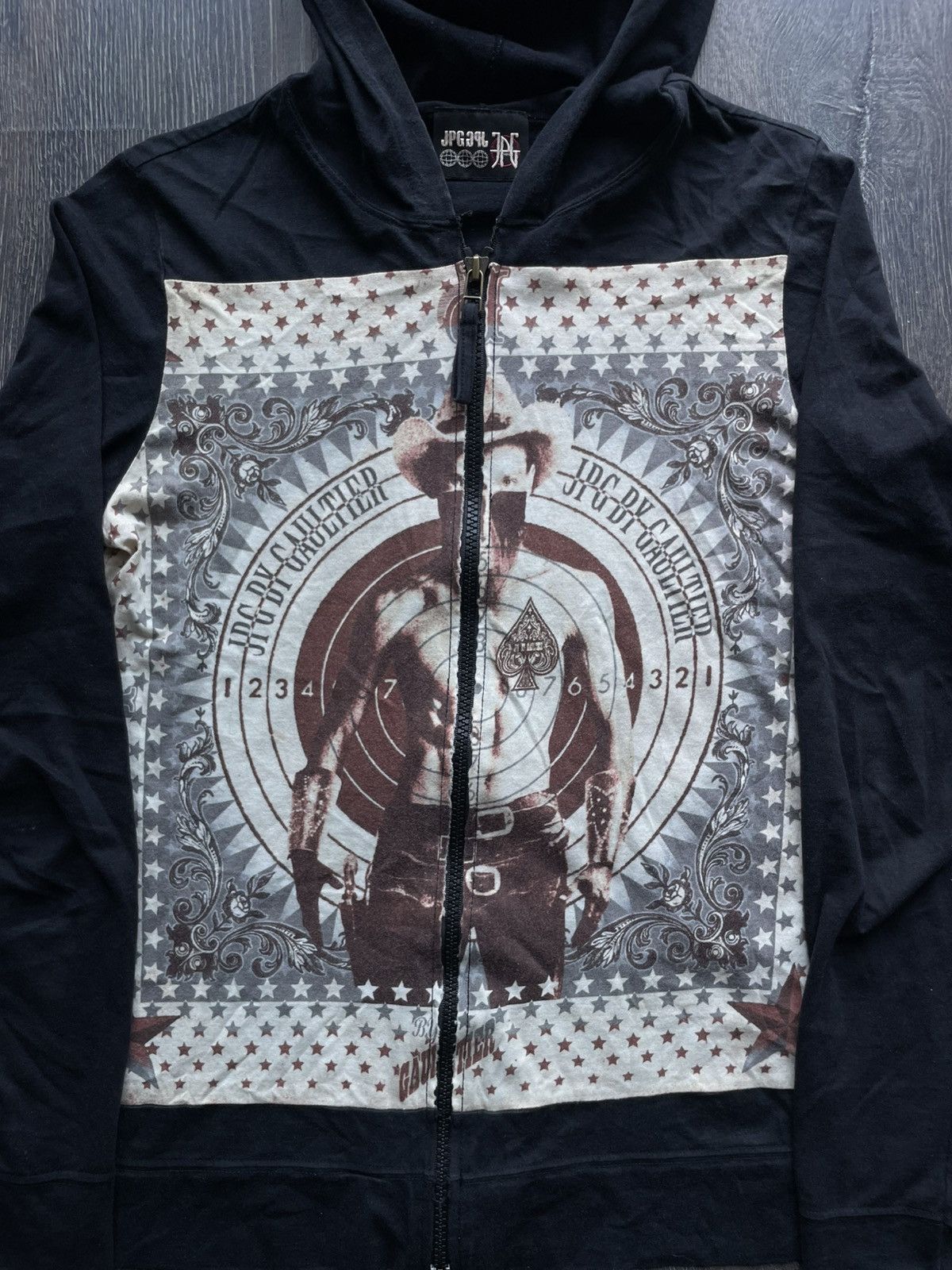 Jean Paul Gaultier JPG by Jean Paul Gaultier COWBOY Target Hoodie Archive Size US S / EU 44-46 / 1 - 3 Thumbnail