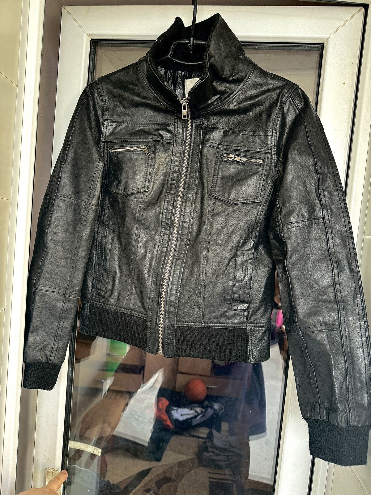 If Six Was Nine Vintage HardStone Leather Japanese Leather Jacket Size US S / EU 44-46 / 1 - 2 Thumbnail