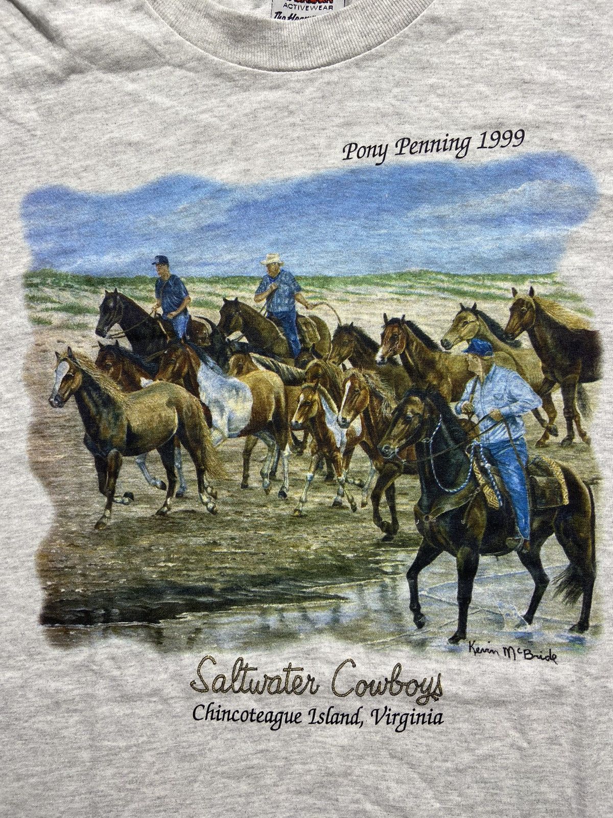 Other Salt water cowboys Virginia 1999 tee Size US XL / EU 56 / 4 - 2 Thumbnail