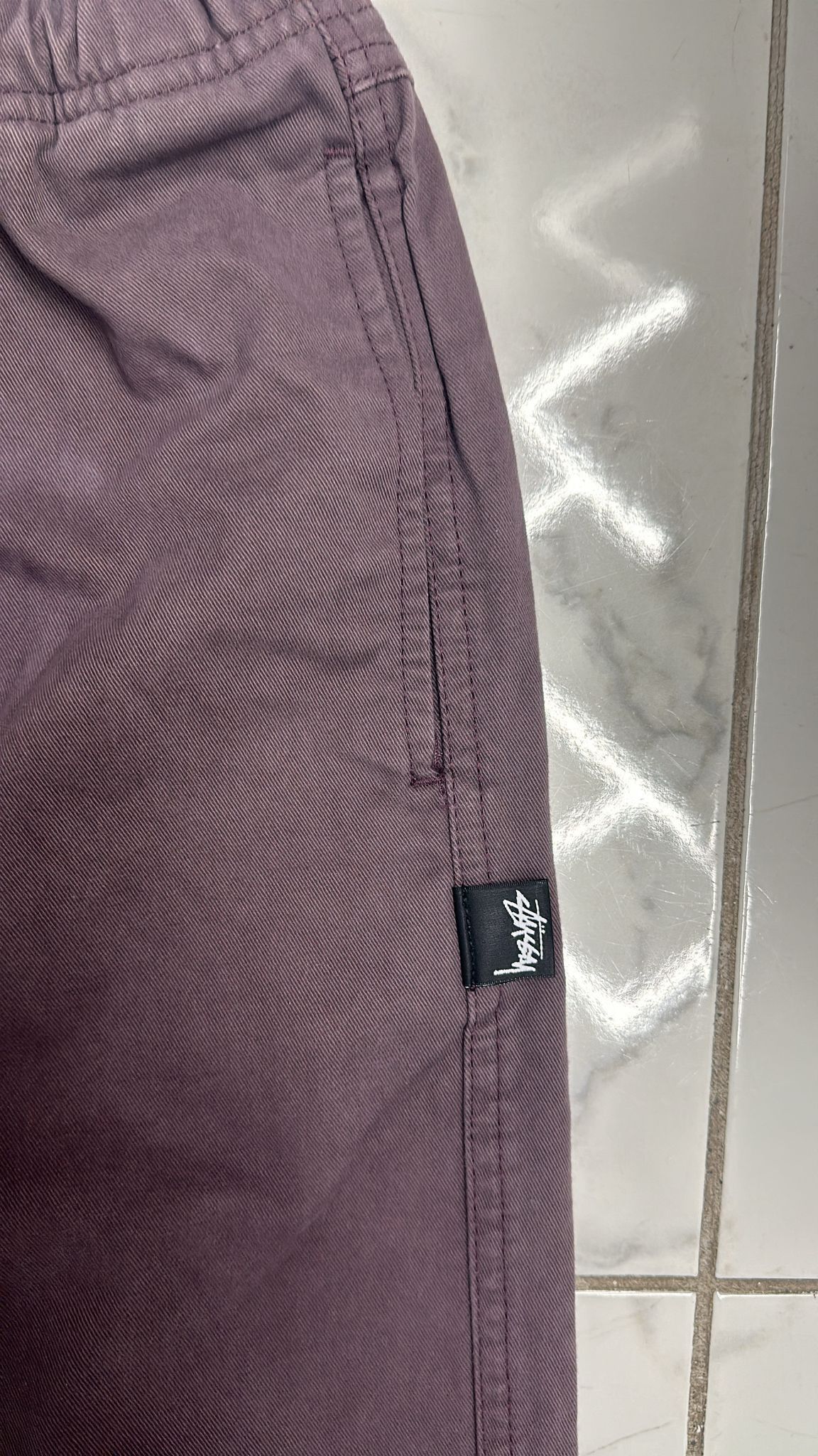 Stussy Stussy Brushed Beach Pant Wine Size Small Size US 30 / EU 46 - 4 Thumbnail