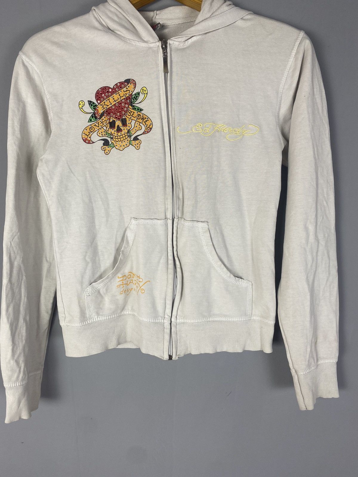 Ed Hardy Vintage Ed hardy hoodie Size M / US 6-8 / IT 42-44 - 3 Thumbnail