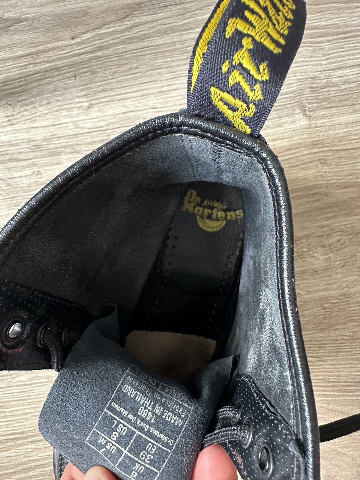 Dr. Martens Dr. Martens Dot Leather Combat Boots Size US 8.5 / IT 38.5 - 8 Thumbnail
