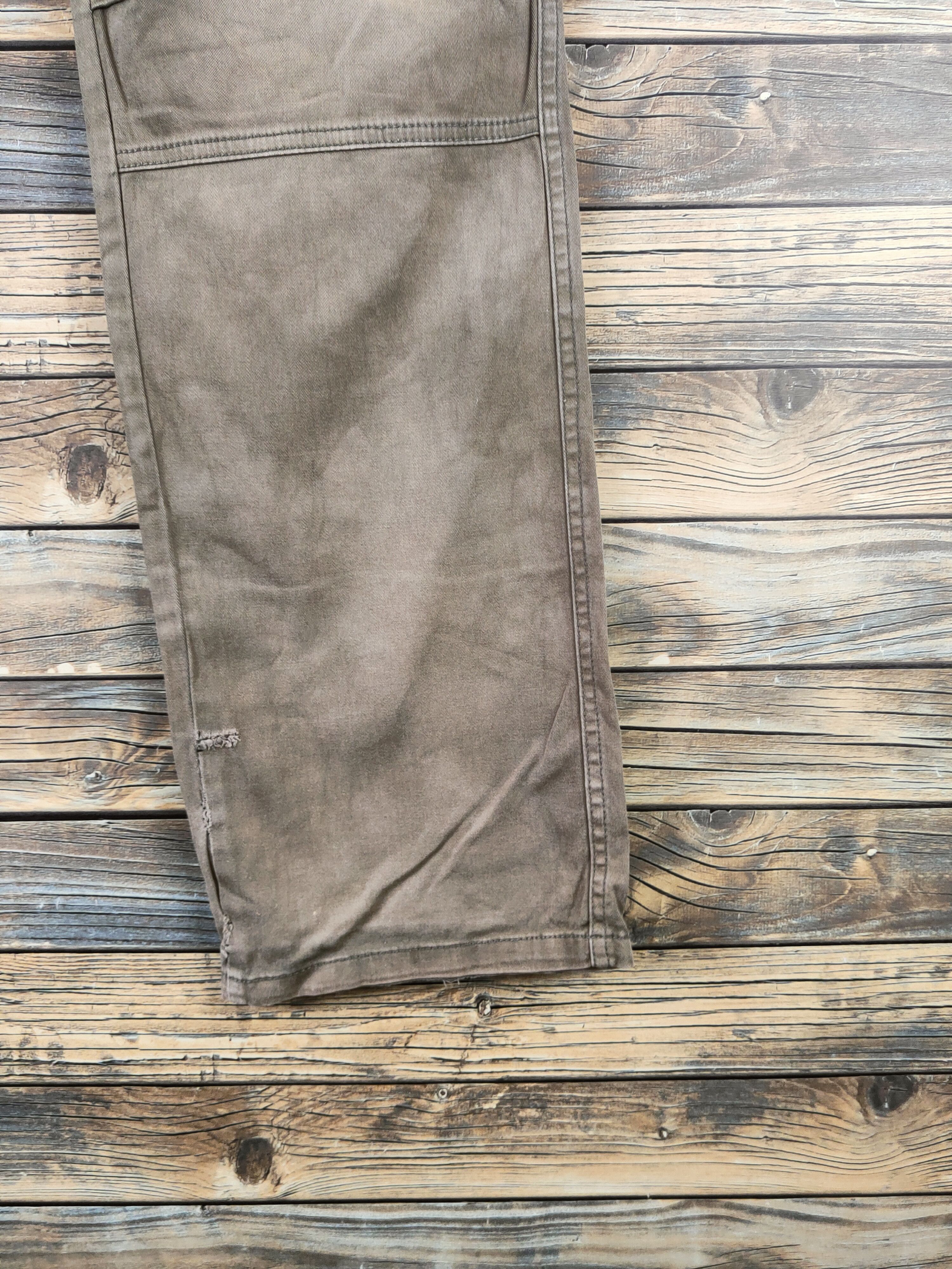semanticdesign DL Semanticdesign Beige Multipocket Cargo Pants #46-124 Size US 32 / EU 48 - 6 Thumbnail