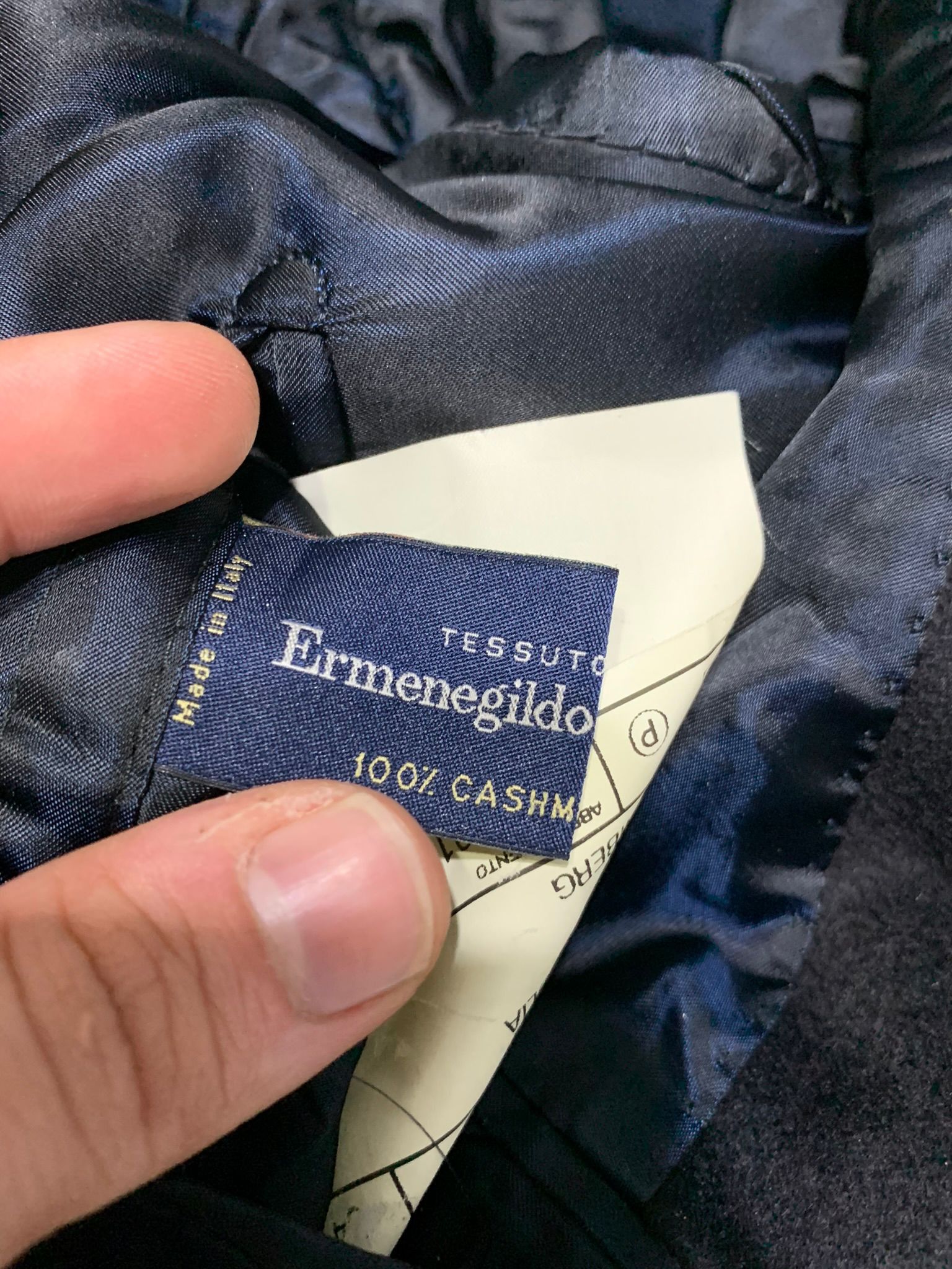 Pal Zileri Pal Zileri 100% Cashmere Coat Ermenegildo Zegna Size 54 (XL) Size US XL / EU 56 / 4 - 6 Thumbnail