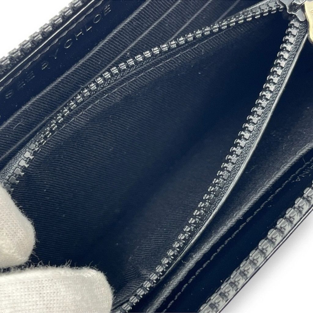 See by Chloe NWT See By Chloe Black Leather Wallet zip Full Inclusion Size ONE SIZE - 4 Thumbnail