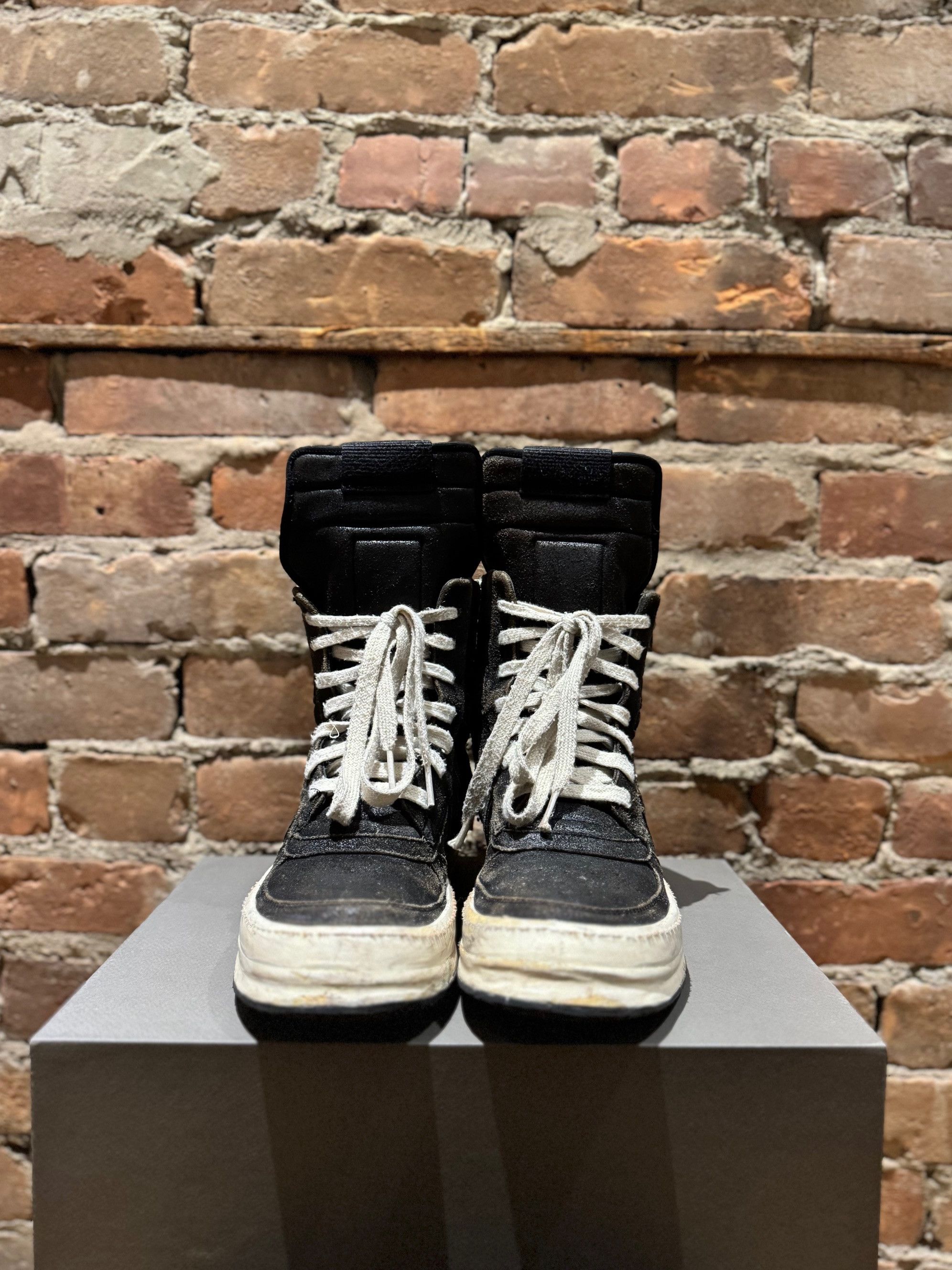 Rick Owens Rick Owens Mainline “Dunk” High — Black/White Size US 9 / EU 42 - 3 Thumbnail