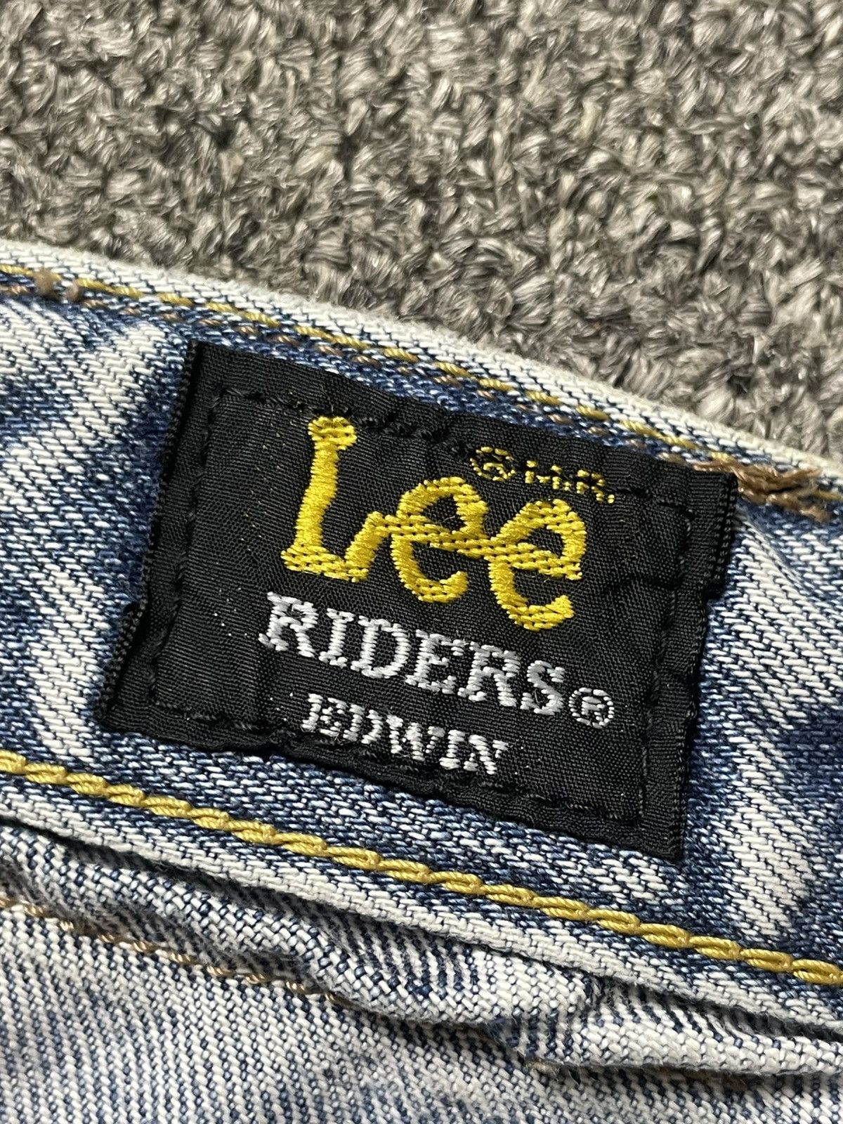 Edwin × Lee × Vintage Vintage LEE x EDWIN Distressed Denim Custom Jeans (111) Size US 30 / EU 46 - 6 Thumbnail
