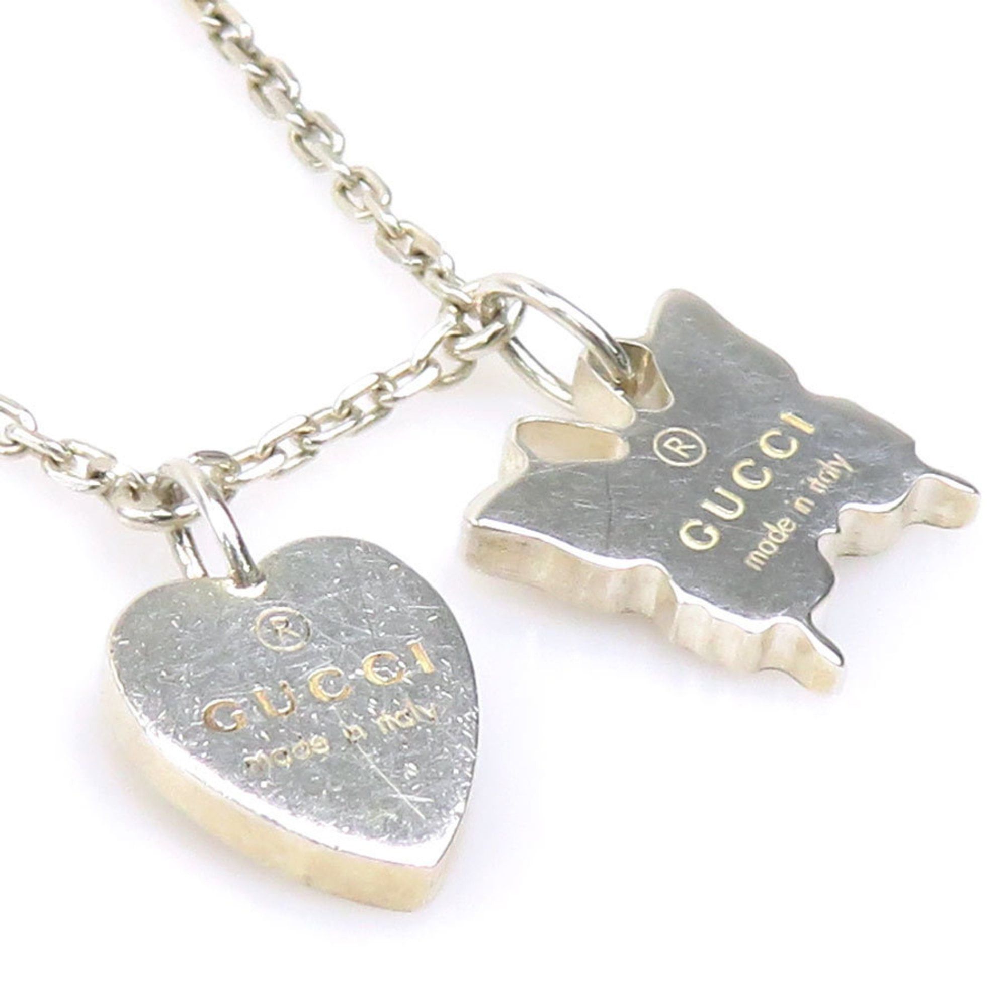 Gucci necklace in 925 silver for women r10975a