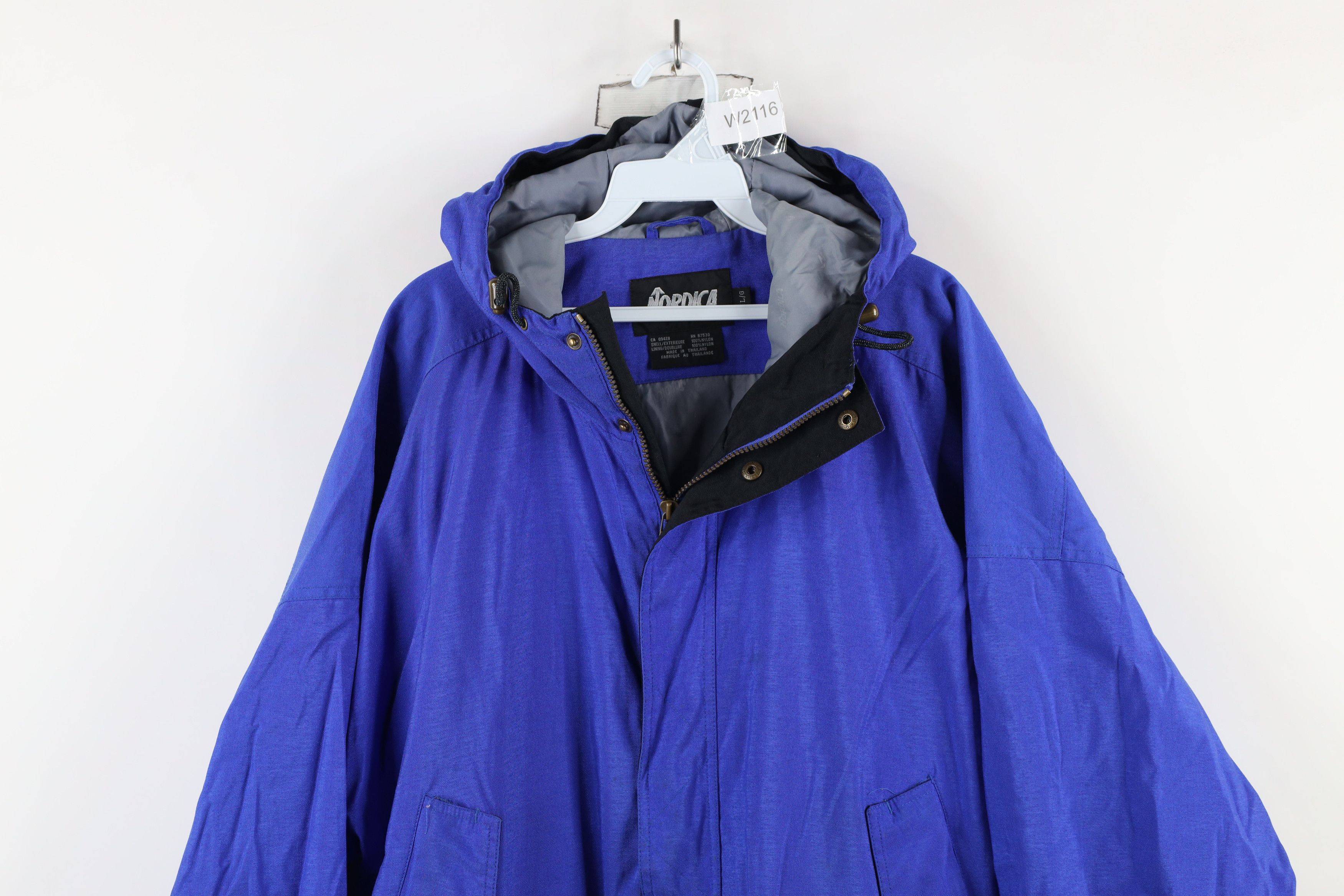 Vintage Vintage 90s Streetwear Hooded Anorak Snowboard Jacket Size US L / EU 52-54 / 3 - 2 Thumbnail