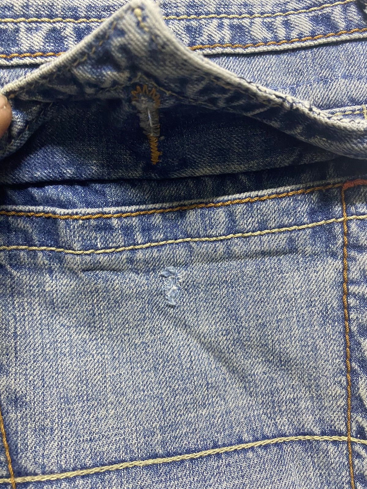 If Six Was Nine × semanticdesign Semantic Design Japan Distressed Goth Denim Jeans Size US 32 / EU 48 - 9 Thumbnail