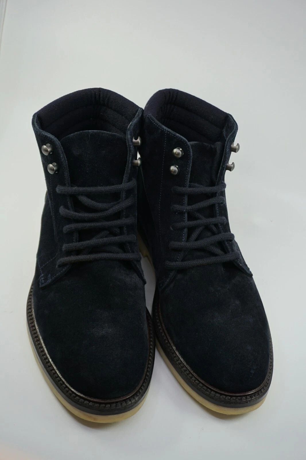 Loro Piana Mint Loro Piana Icer Walk Suede Navy Boots UK 7 US 8 EU 41 Size US 8 / EU 41 - 3 Thumbnail