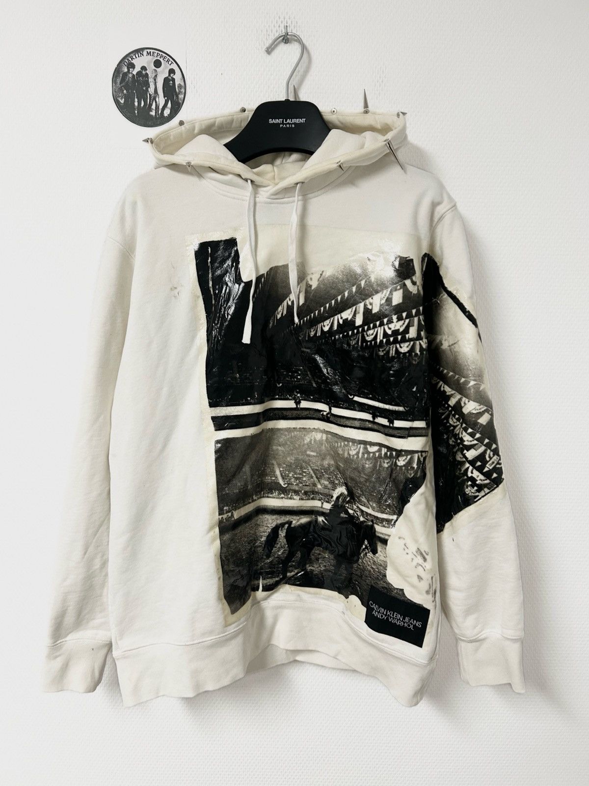 Raf Simons 2018 Andy Warhol Rodeo Photo Hoodie Size US M / EU 48-50 / 2 - 1 Thumbnail
