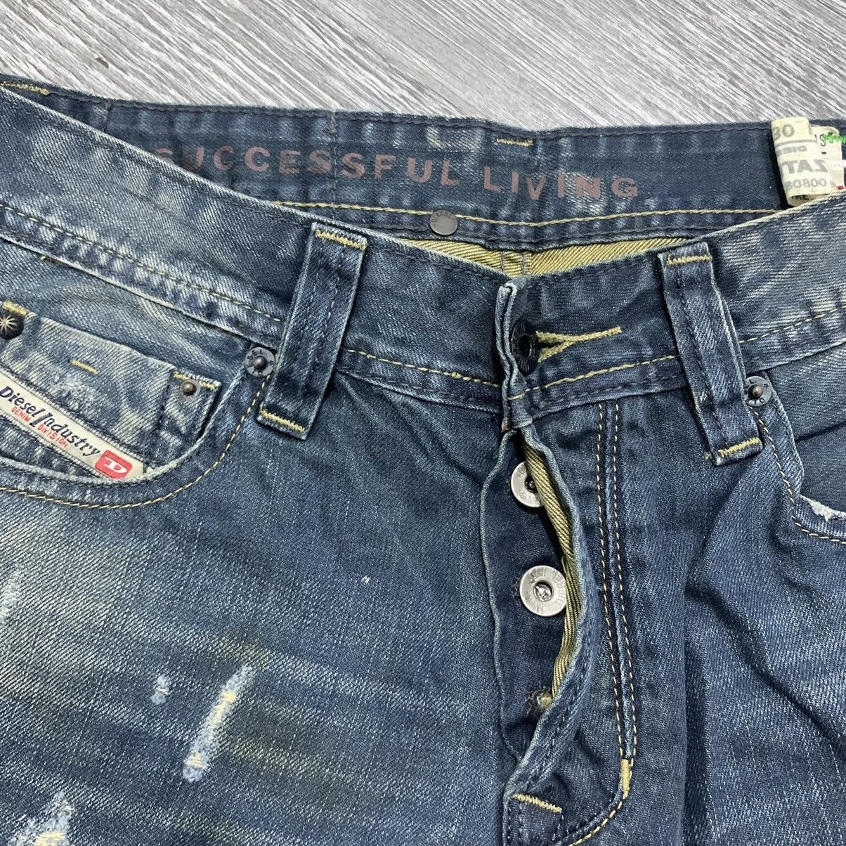 Diesel Diesel Zatiny Distressed Denim Pant Size US 30 / EU 46 - 5 Thumbnail