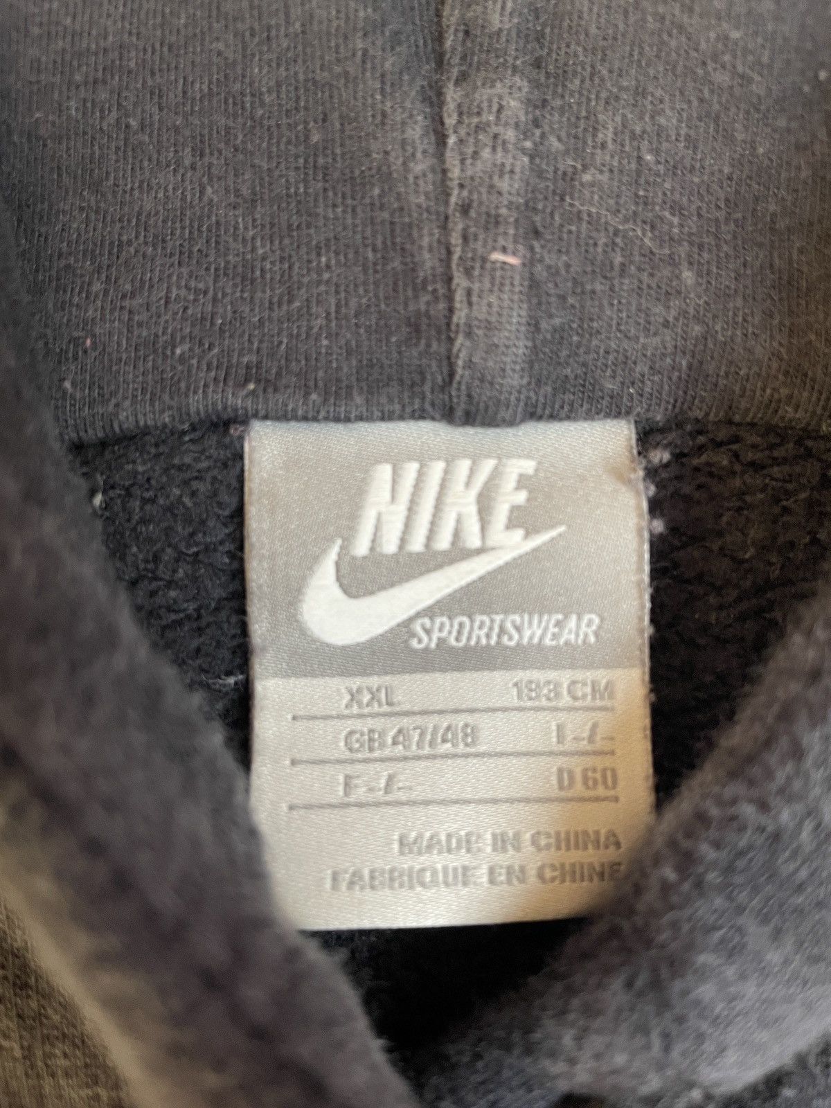Nike × Vintage Vintage Nike Football Hoodie Size US XXL / EU 58 / 5 - 10 Thumbnail