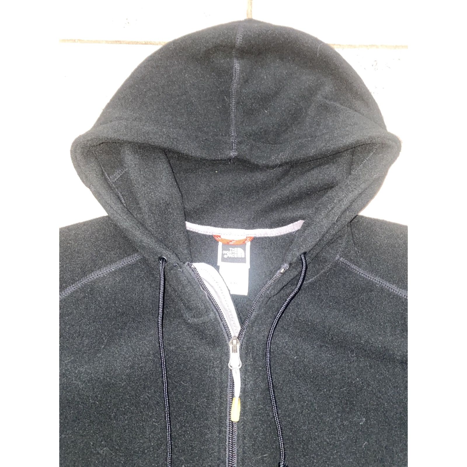 The North Face NORTH FACE Hoodie Fleece Full Zip Women L Black Size L / US 10 / IT 46 - 2 Thumbnail
