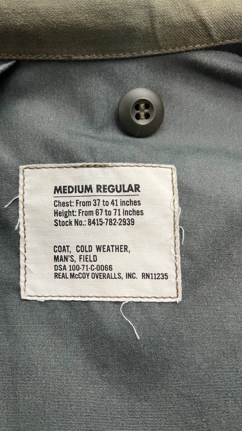 The Real McCoy's The Real Mccoy's Classic model of M65 taxi driver 2504-Next Size US L / EU 52-54 / 3 - 6 Thumbnail