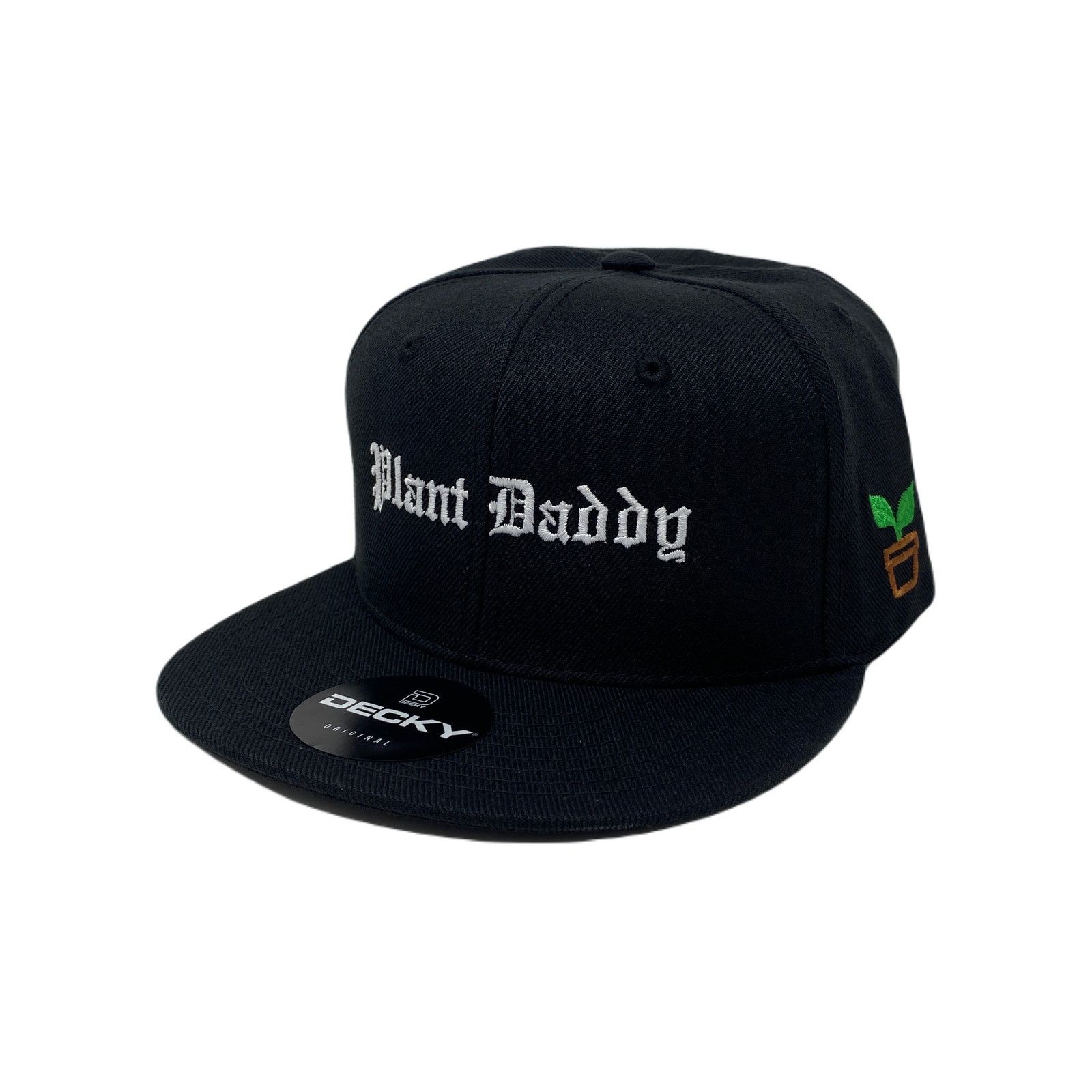Other Plant Daddy Snapback Hat All Black Size ONE SIZE - 2 Thumbnail