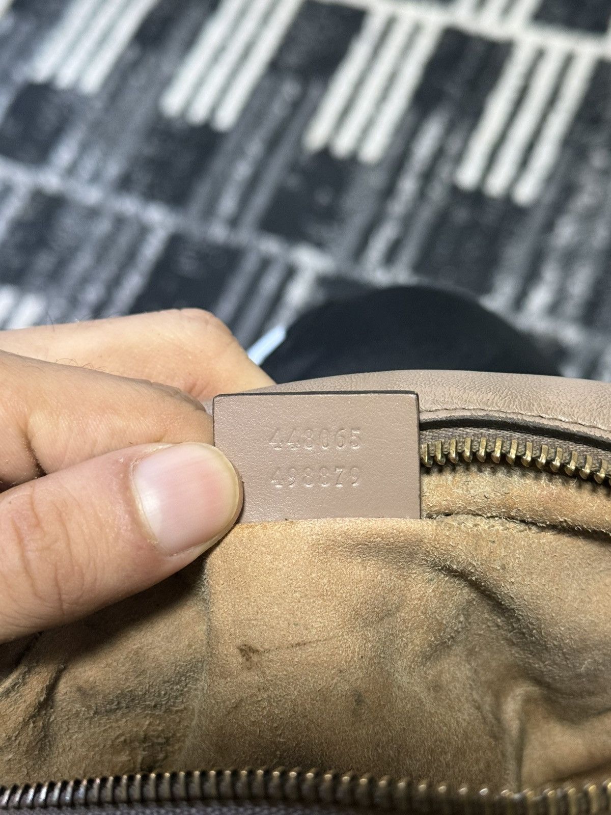 Gucci Gucci GG Marmont Mini Camera Bag in Taupe Leather Size ONE SIZE - 10 Thumbnail