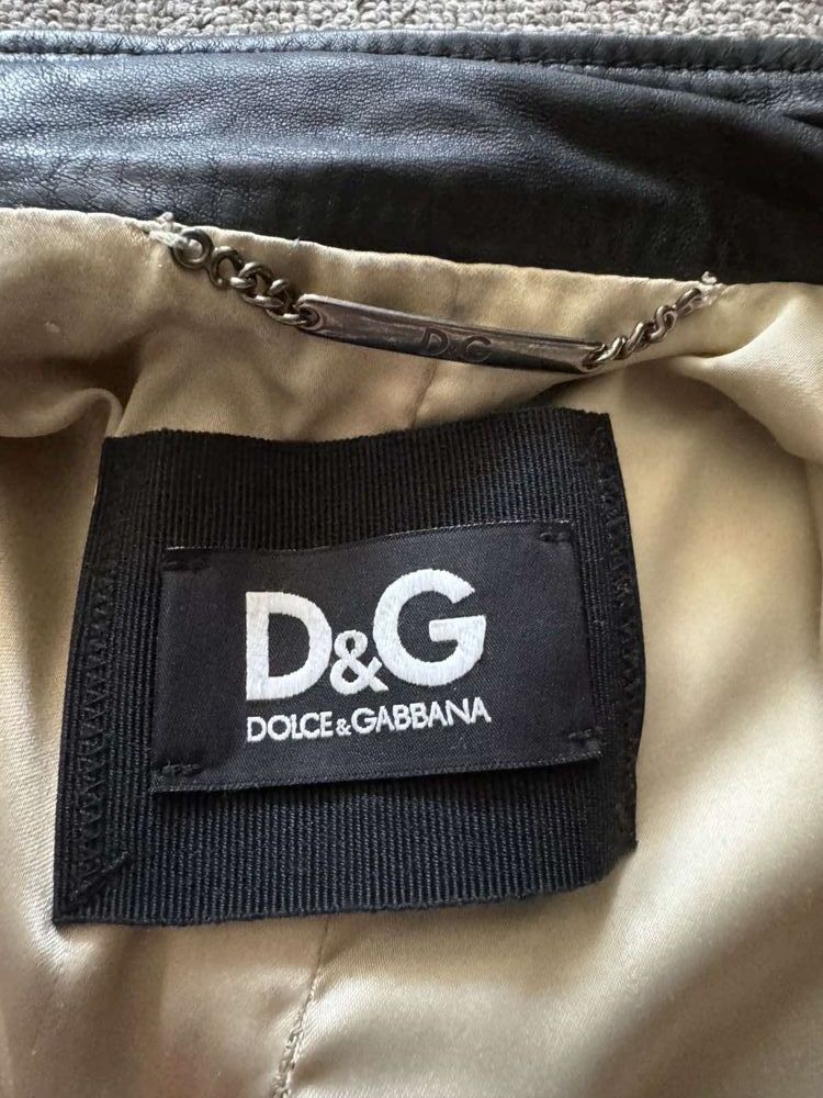 Dolce & Gabbana Dolce Gabbana Leather Jacket Size M / US 6-8 / IT 42-44 - 3 Thumbnail