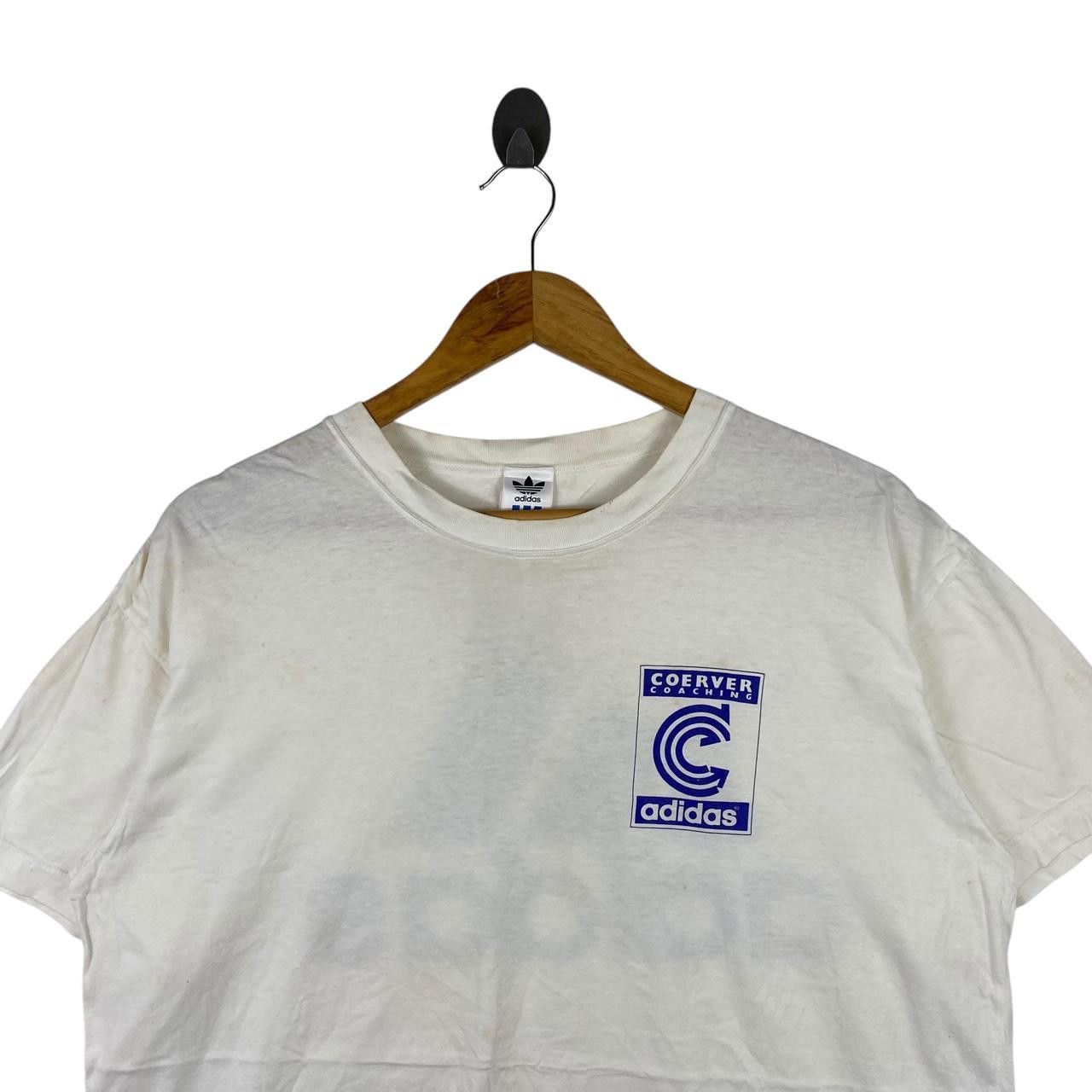 Adidas Vintage 90’ ADIDAS COERVER COACHING Soccer Tee Shirt Size US L / EU 52-54 / 3 - 2 Thumbnail