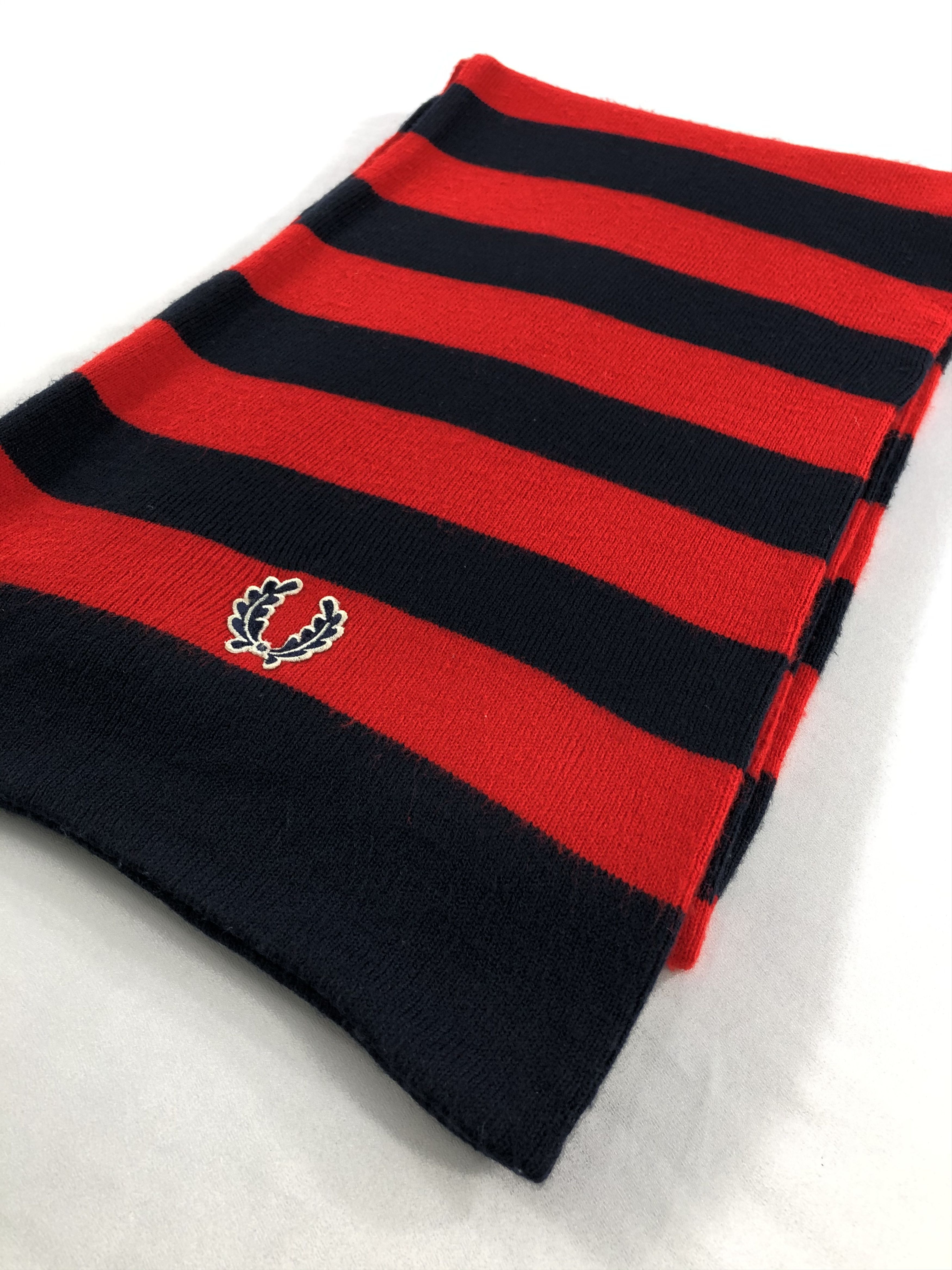 Fred Perry Vintage Fred Perry Scarf/Muffler/Neckwear MF1825 Size ONE SIZE - 3 Thumbnail