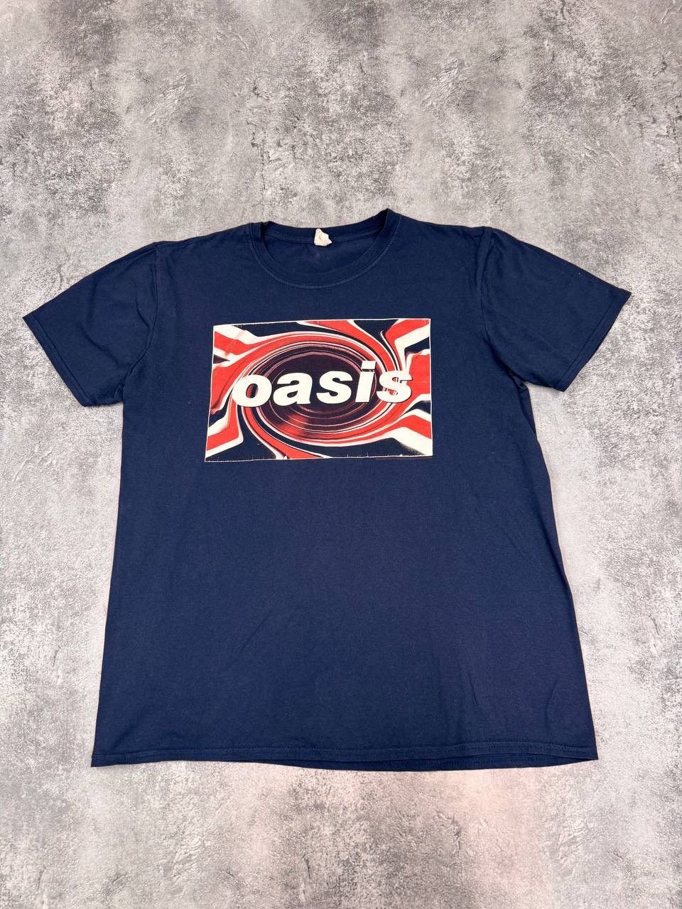 Other Oasis Band GildanMen Cotton T- Shirt Navy Size L Size US L / EU 52-54 / 3 - 1 Thumbnail