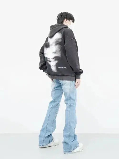 Japanese Brand Hoodie Grunge Emo Zip Up Graphic Hoodies Size US M / EU 48-50 / 2 - 2 Thumbnail