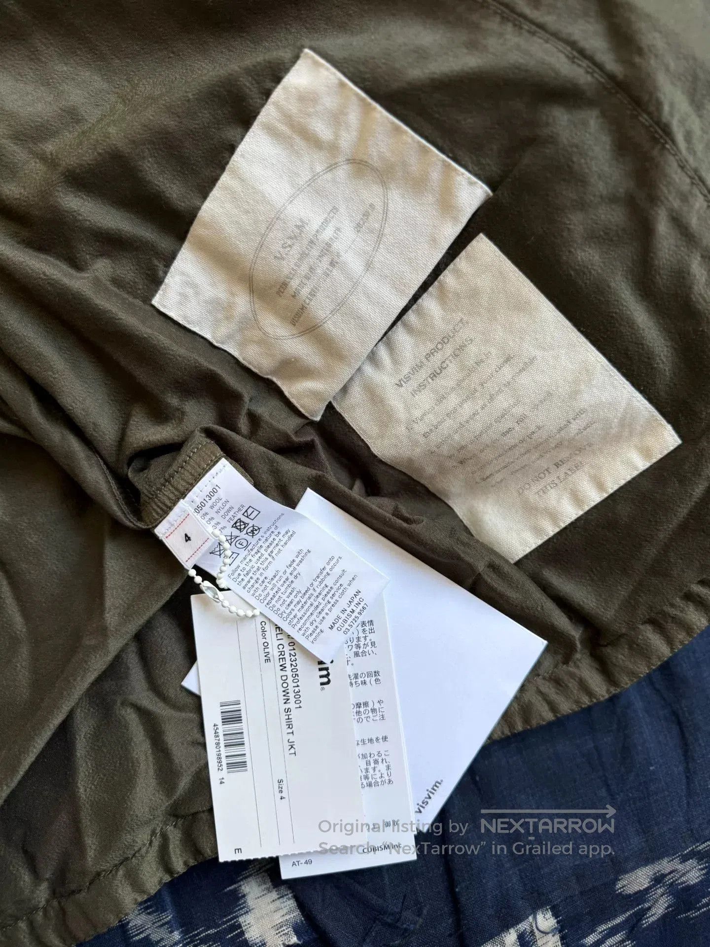 Visvim VISVIM 23AW Heli Crew Down Shirt Jacket. Size US XL / EU 56 / 4 - 9 Thumbnail