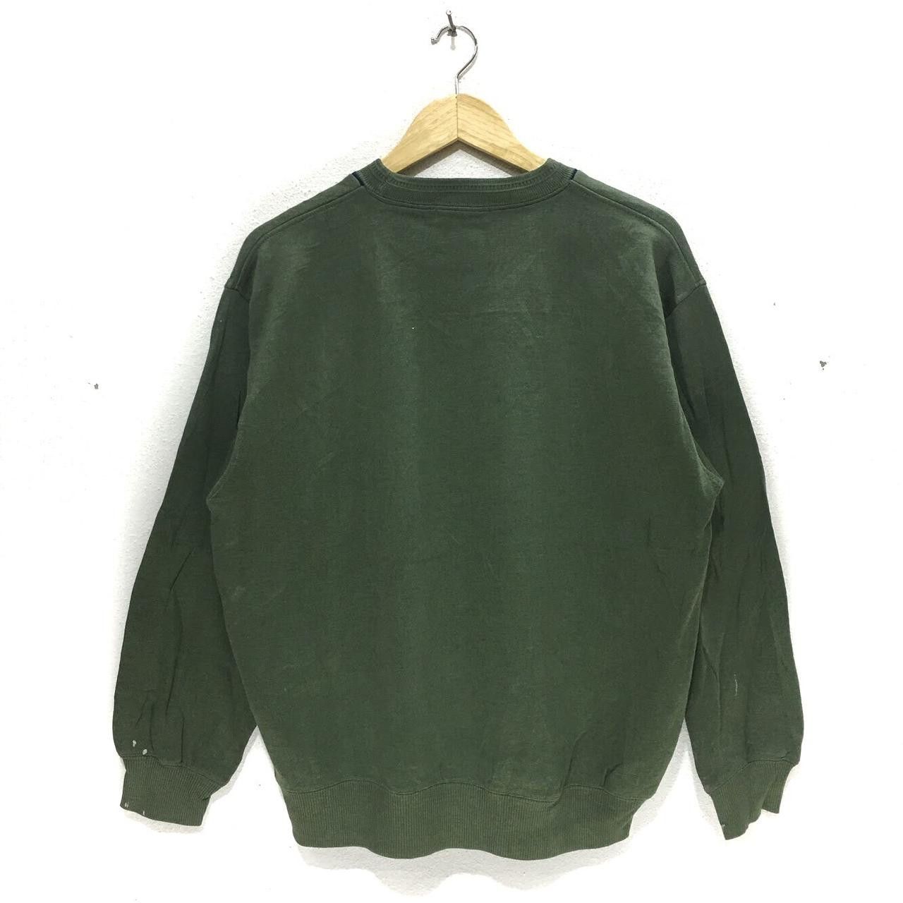 Vintage Vintage TROY BROS Of California Striped Green Crewneck Size M / US 6-8 / IT 42-44 - 3 Thumbnail
