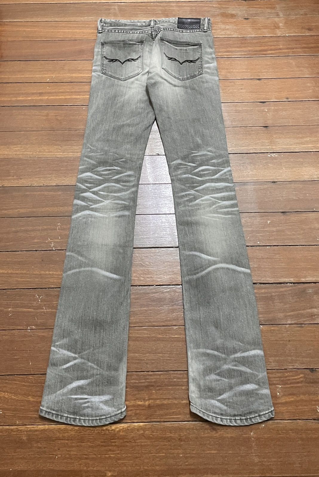 14th Addiction Very Rare Vintage Japanese Brand FUGA Flash Jeans 1990s Size US 30 / EU 46 - 2 Thumbnail