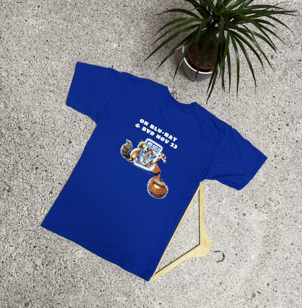 Cartoon Network × Vintage Vintage 2009 Ice Age 3 Dawn of The Dinosaurs Cartoon T-Shirt Size US L / EU 52-54 / 3 - 2 Thumbnail