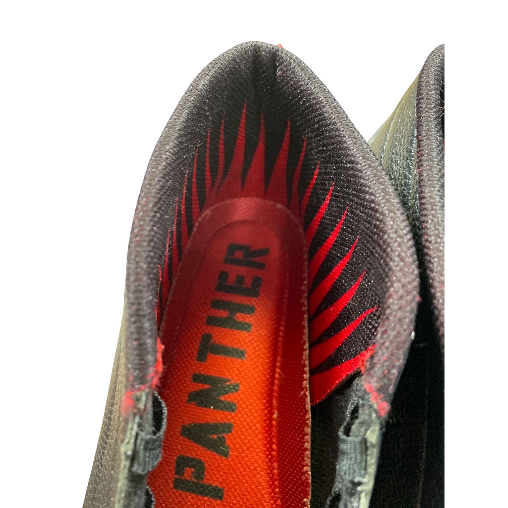 Marvel Comics Marvel Black Panther Mens Black Leather High-Top Sneakers Sz Size US 11 / EU 44 - 15 Thumbnail