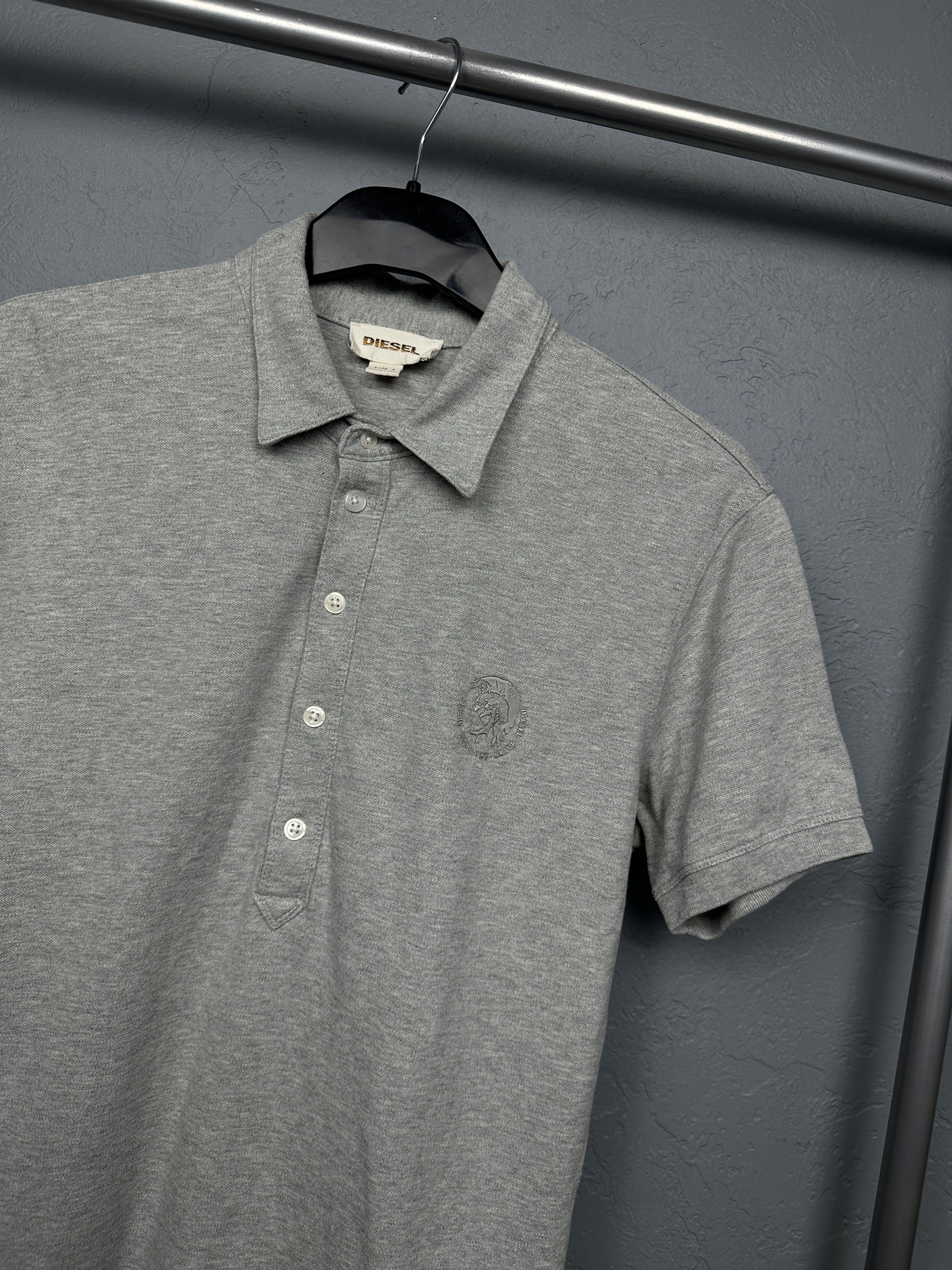 Diesel Diesel Vintage Punk Logo Mens Polo Shirt Size US L / EU 52-54 / 3 - 2 Thumbnail