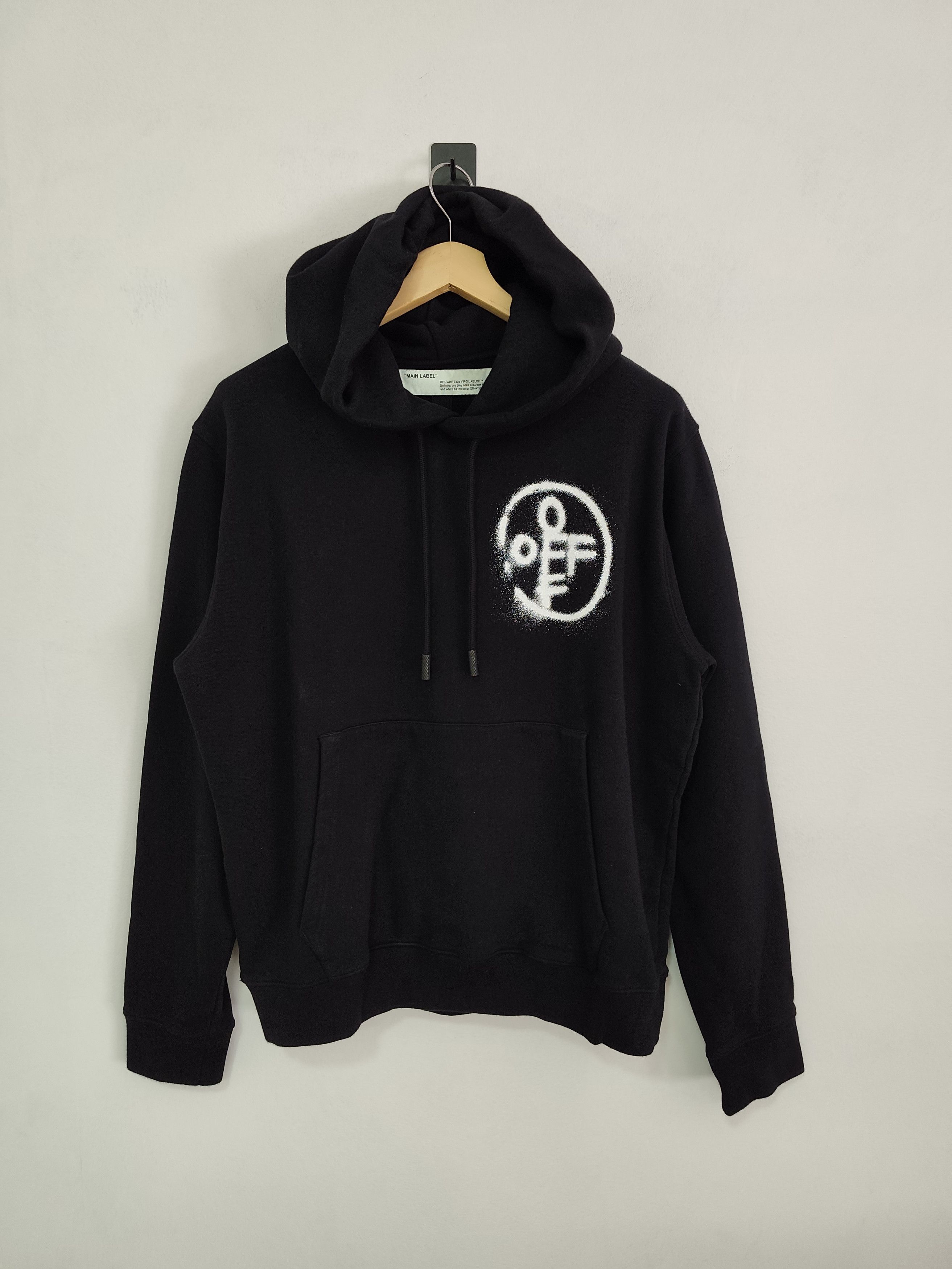 Off-White Off-White "Spray Marker Hoodie" Size US XL / EU 56 / 4 - 1 Thumbnail