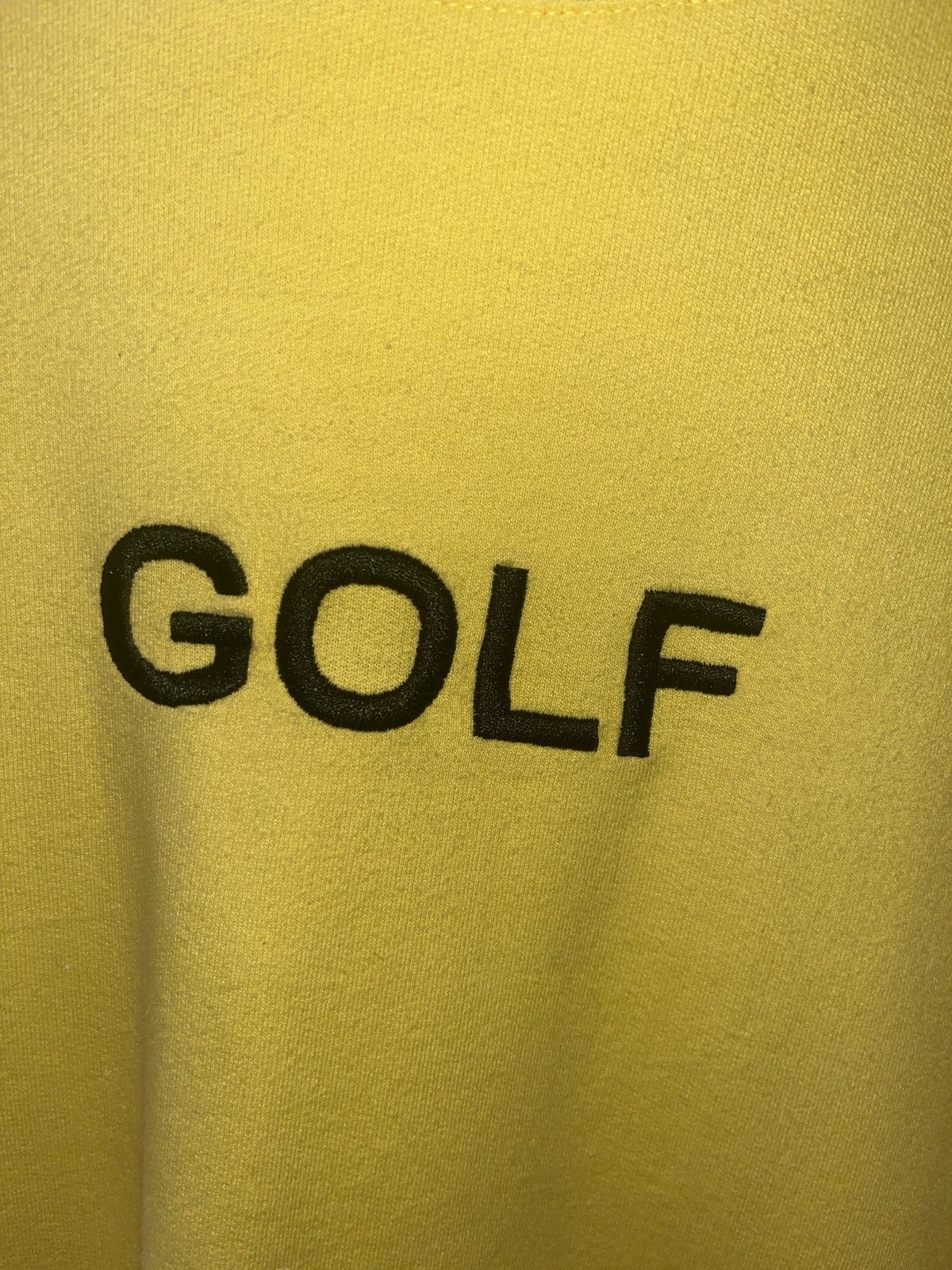Golf Wang GOLF Taxi Crewneck (Yellow) Size US M / EU 48-50 / 2 - 2 Thumbnail
