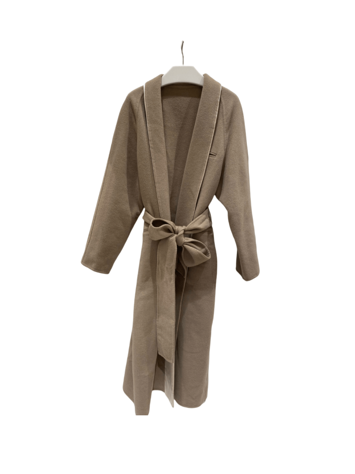 Salvatore Ferragamo o1s1rm1224 Coat in Beige Size XL / US 12-14 / IT 48-50 - 1 Preview